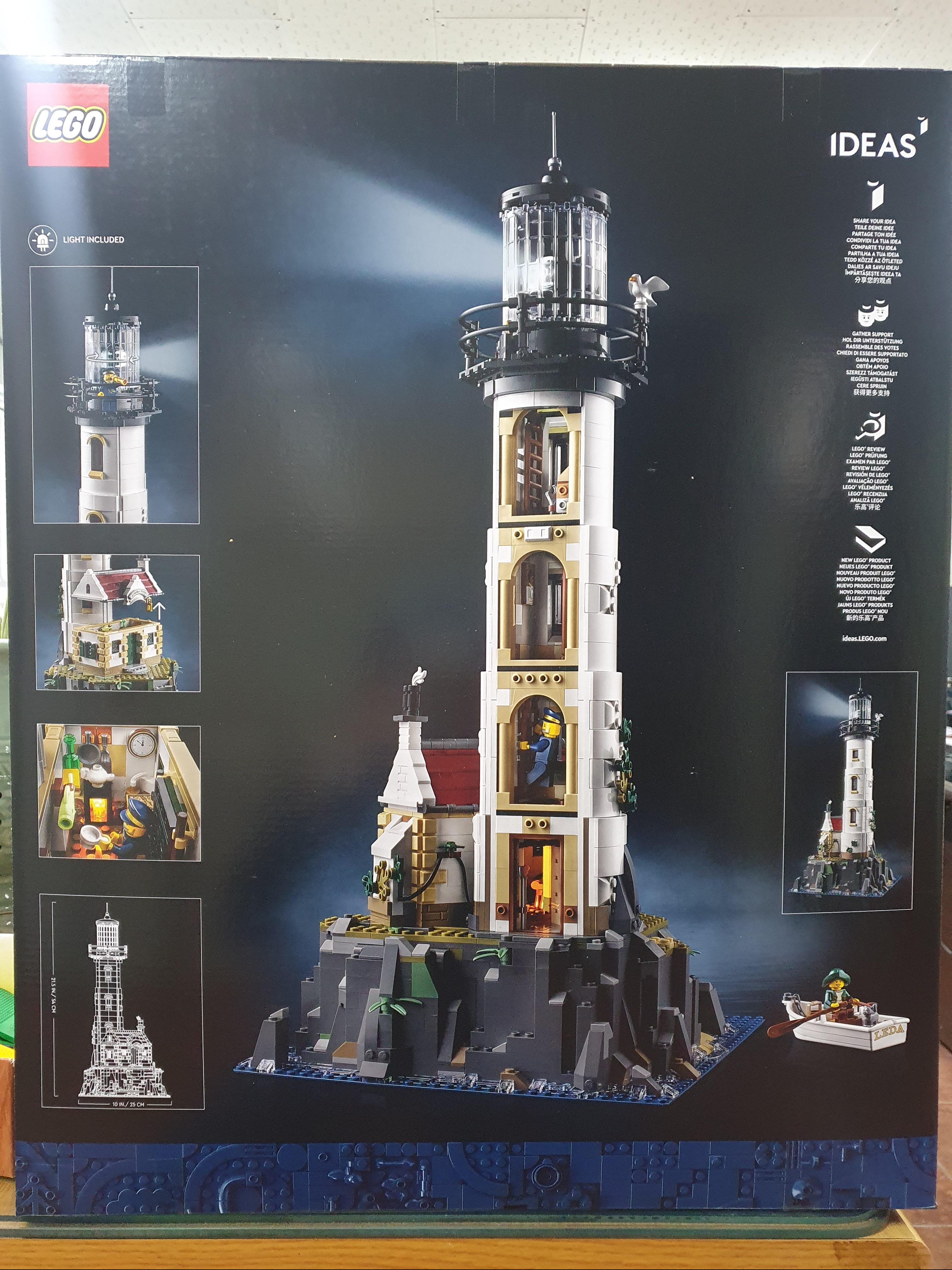 Lego Motorised Lighthouse 착용 스타일 - 2