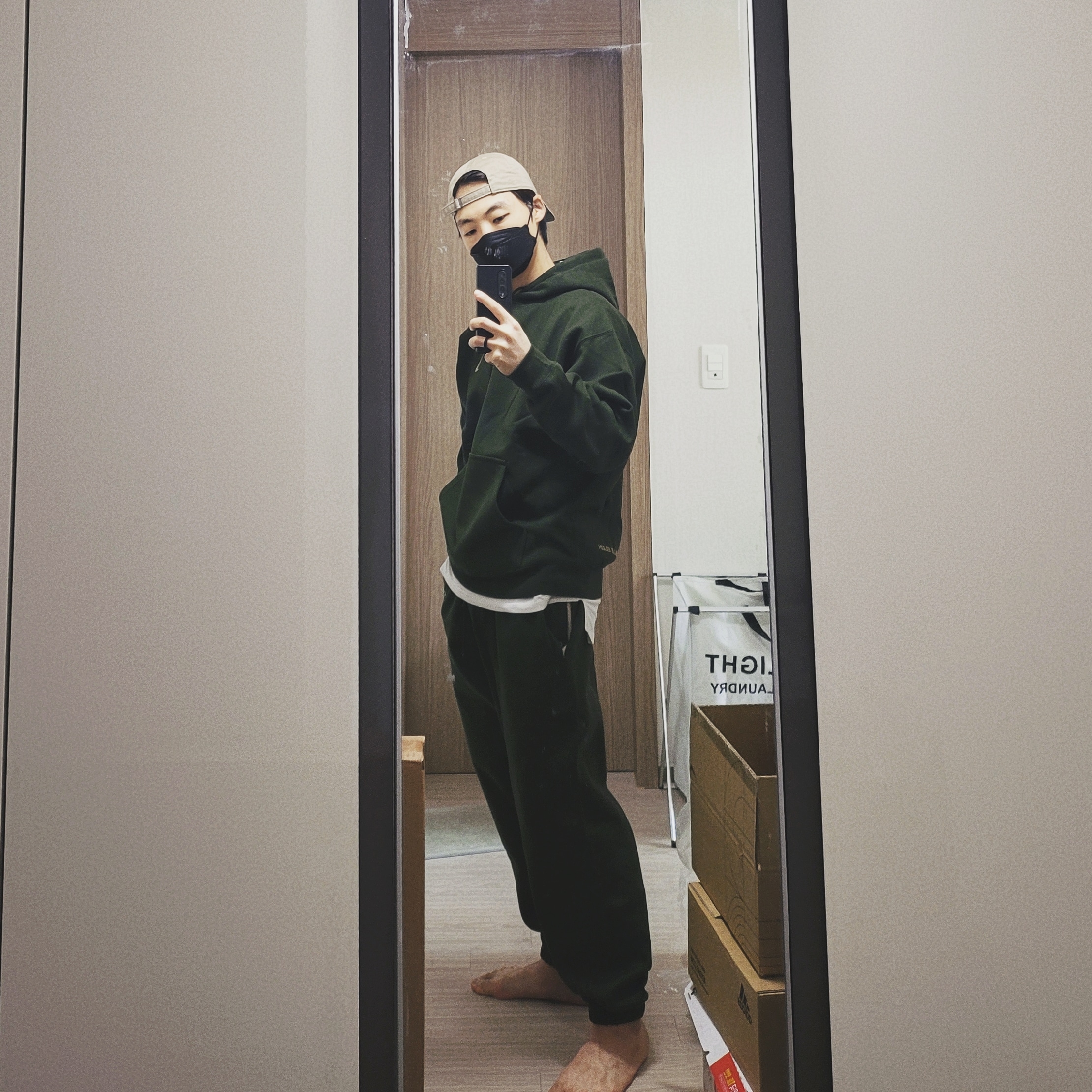 Nike x Billie Eilish NRG Fleece Pants Sequoia - Asia, Nike x Billie Eilish NRG Fleece Hoodie Sequoia - Asia 착용 스타일