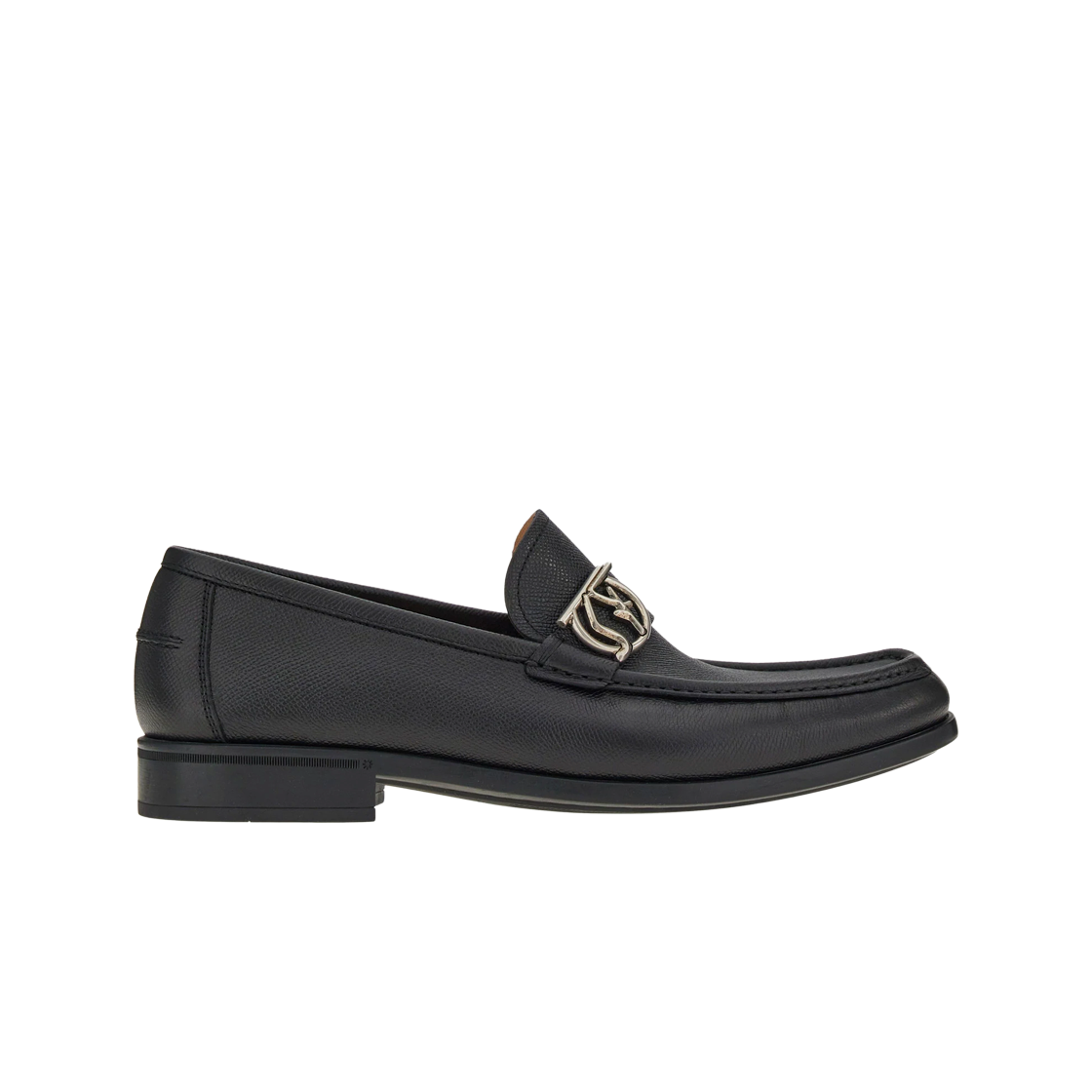 페라가모 간치니 오너먼트 모카신 블랙 - EEE(Ferragamo Moccasin with Gancini Ornament Black - EEE) - 1
