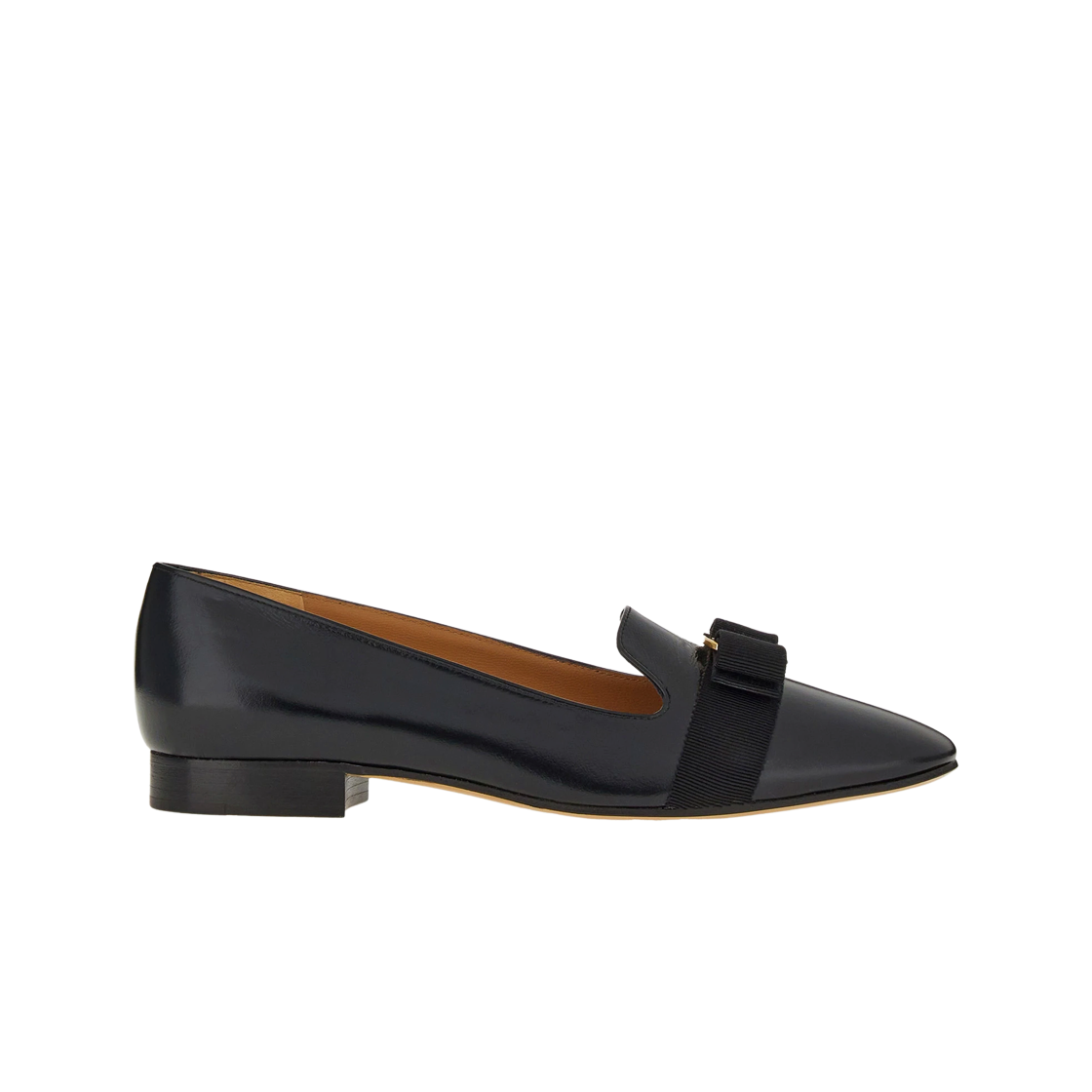 (W) 페라가모 바라 보우 로퍼 블랙 - C((W) Ferragamo Vara Bow Loafer Black - C) - 1