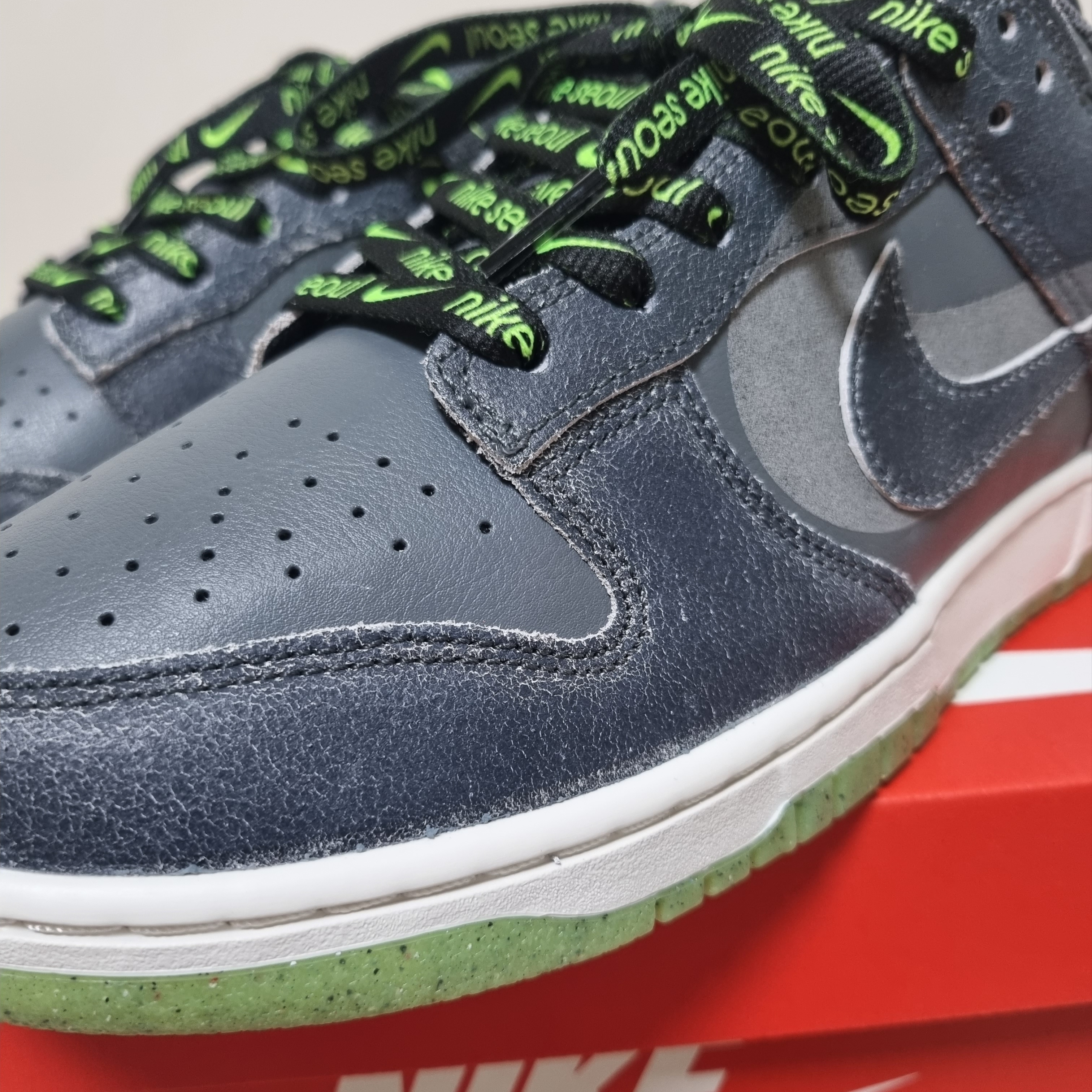 Nike Dunk Low Retro PRM Halloween 착용 스타일 - 4