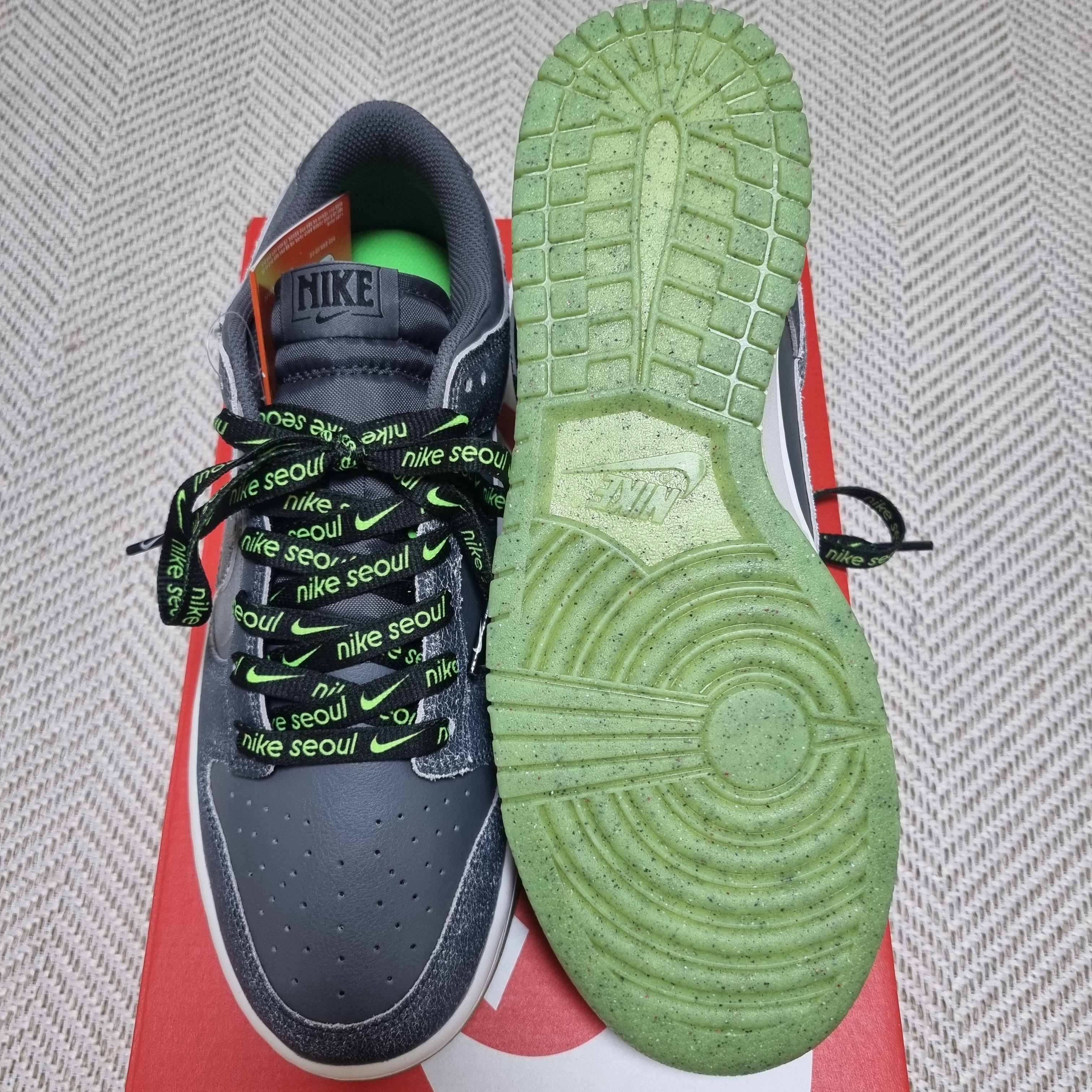 Nike Dunk Low Retro PRM Halloween 착용 스타일 - 3