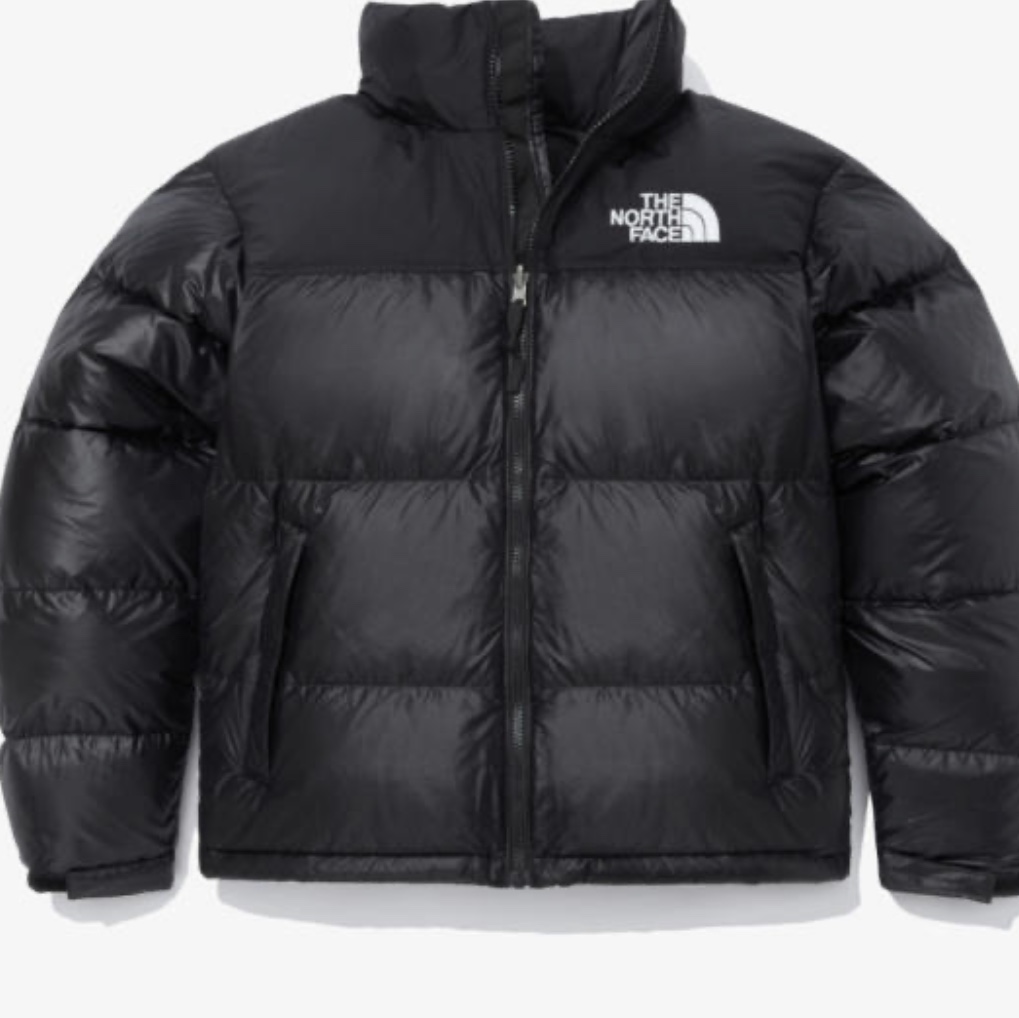 The North Face 1996 Eco Nuptse Jacket Black 착용 스타일