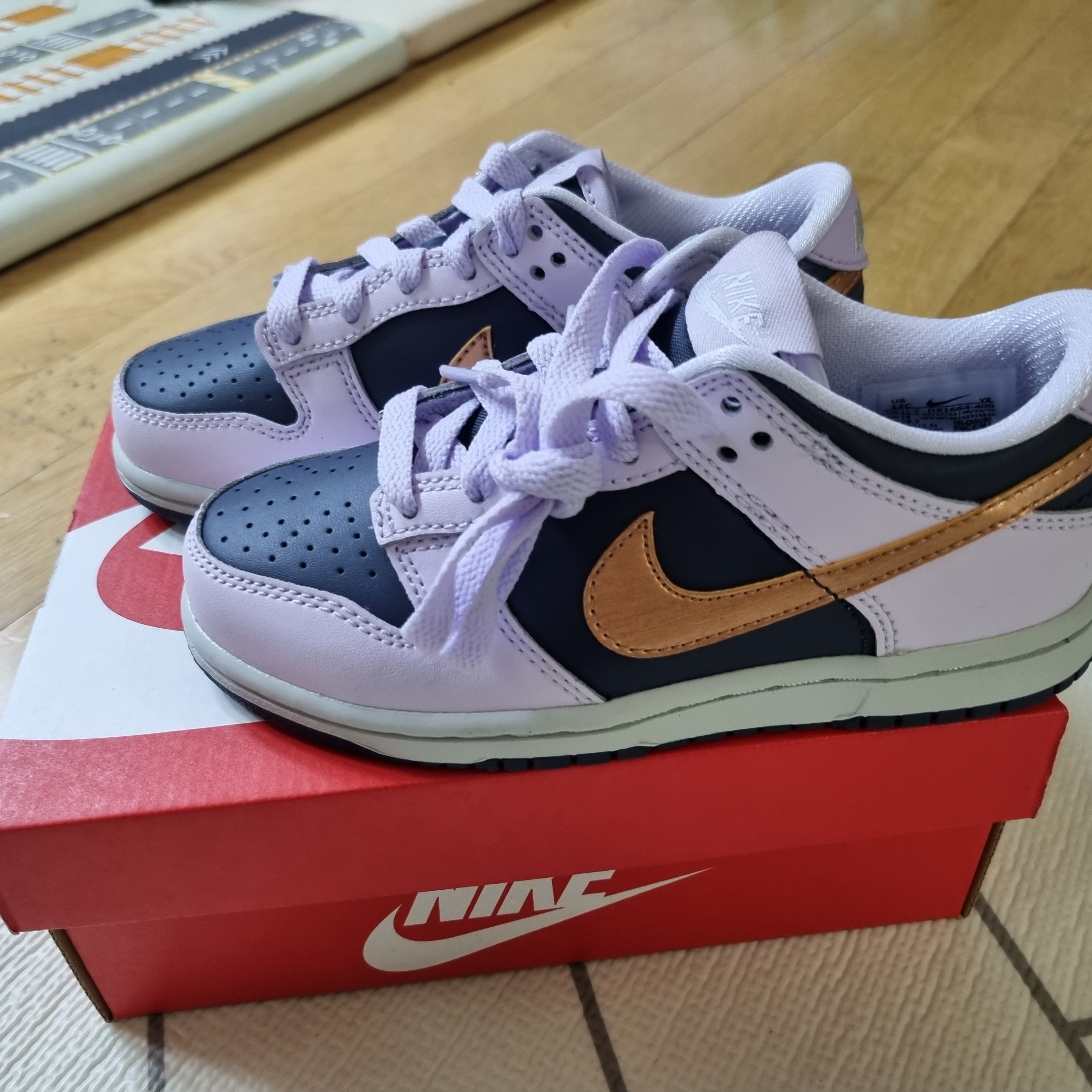 (PS) Nike Dunk Low SE Metallic Copper 착용 스타일
