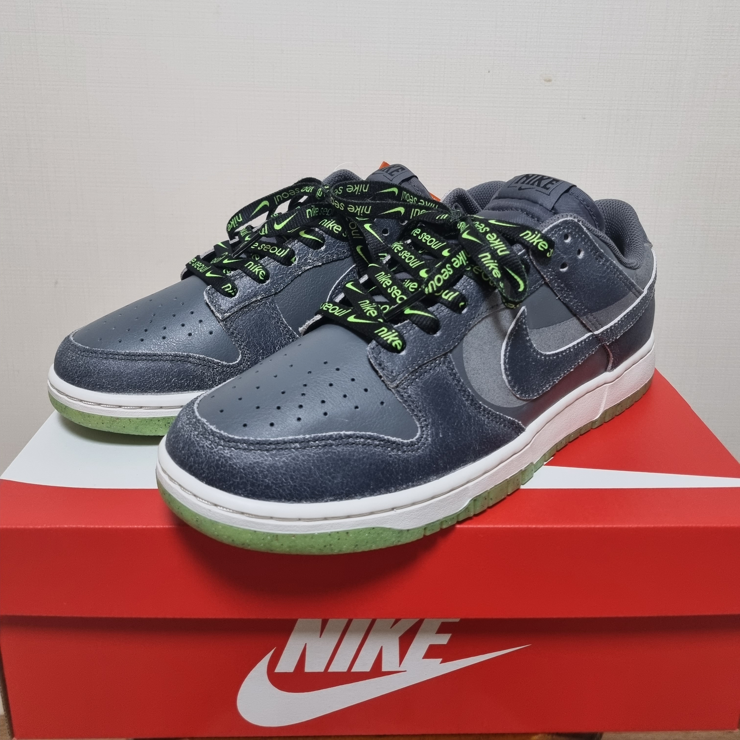 Nike Dunk Low Retro PRM Halloween 착용 스타일 - 5