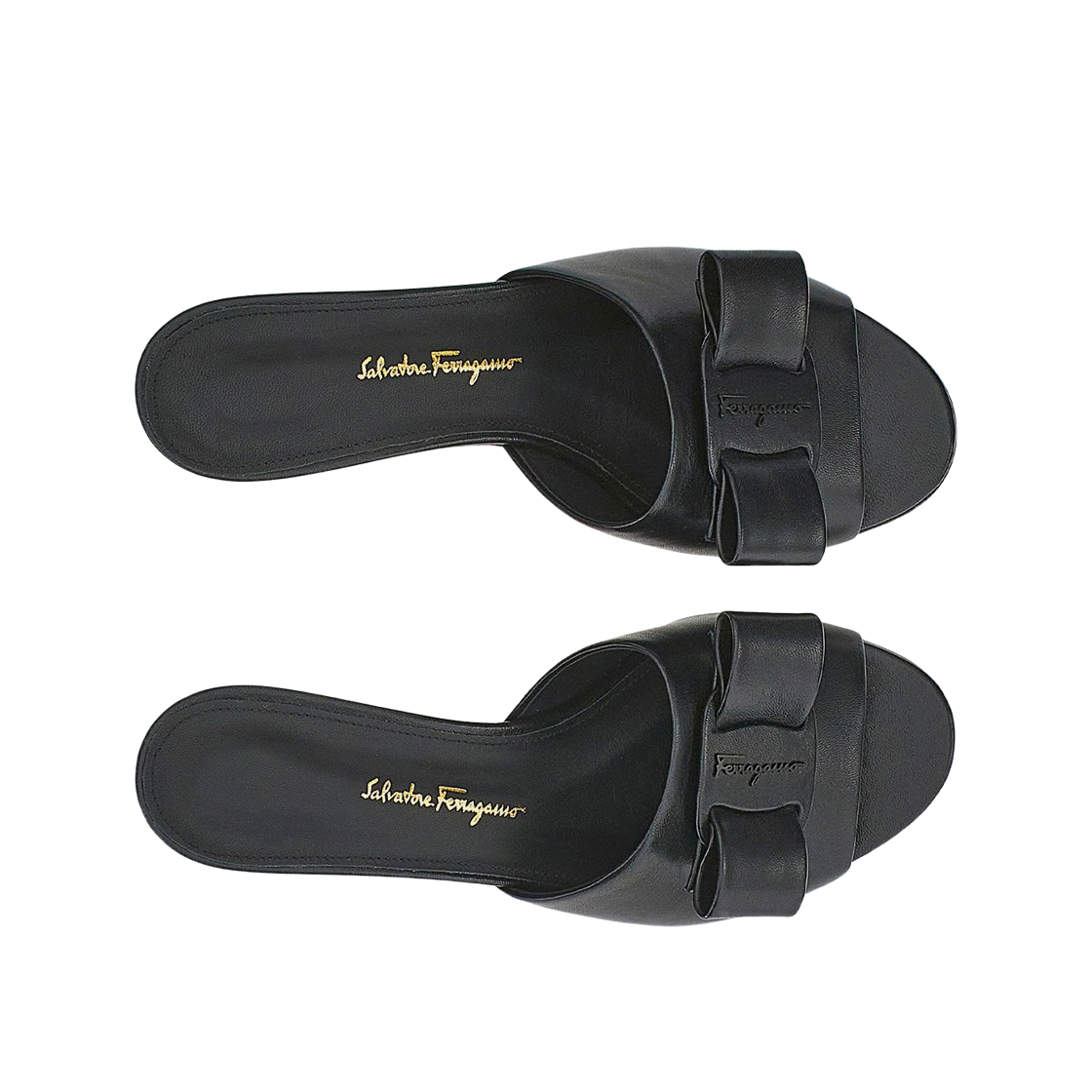 (W) 페라가모 비바 샌들 블랙 - C((W) Ferragamo Viva Sandal Black - C) - 2