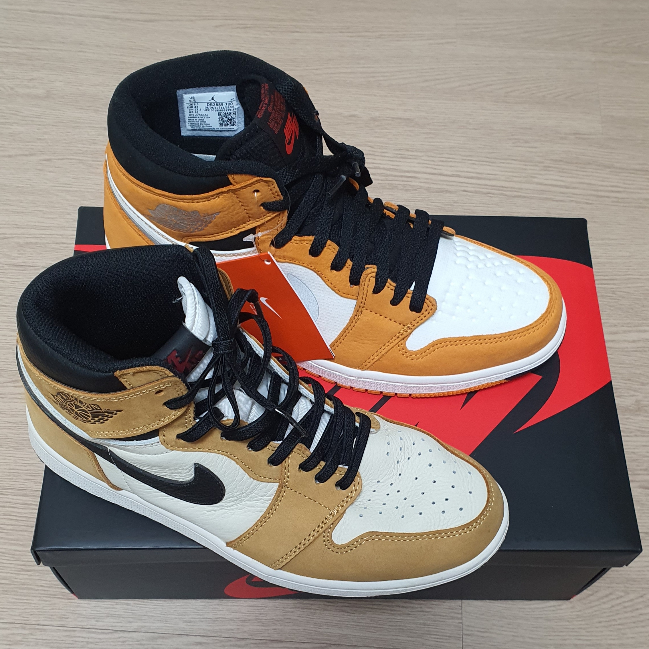 Jordan 1 Retro High Rookie of the Year, Jordan 1 Element Gore-Tex Light Curry 착용 스타일 - 2