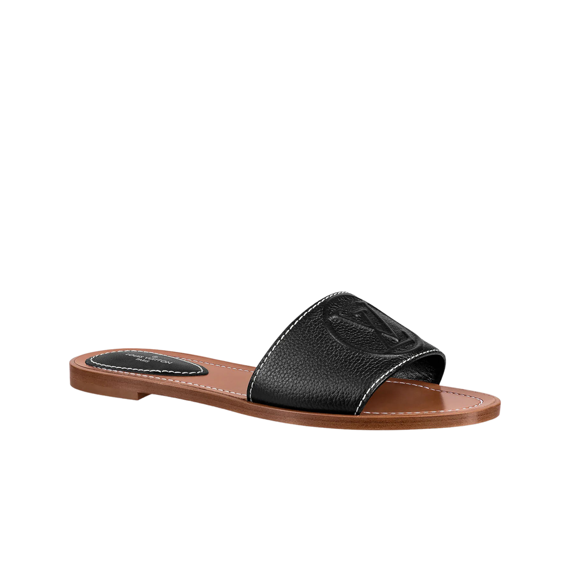 루이비통 락 잇 플랫 뮬 블랙(Louis Vuitton Lock It Flat Mule Black) - 1
