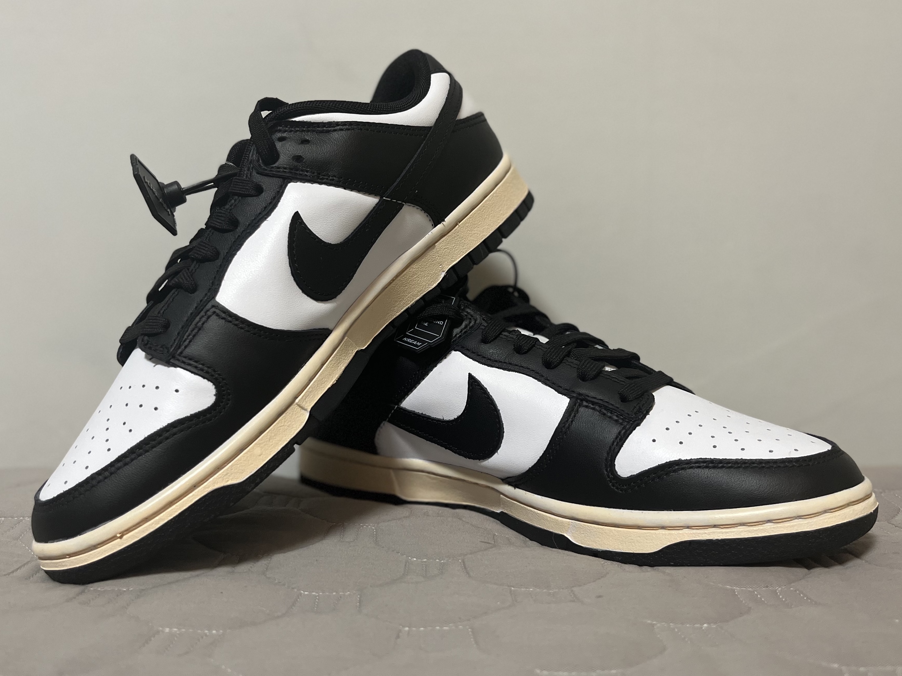 Nike Dunk Low Retro Black, (W) Nike Dunk Low Black 착용 스타일