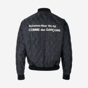 CDG Quilted '84-85 Staff Blouson Black