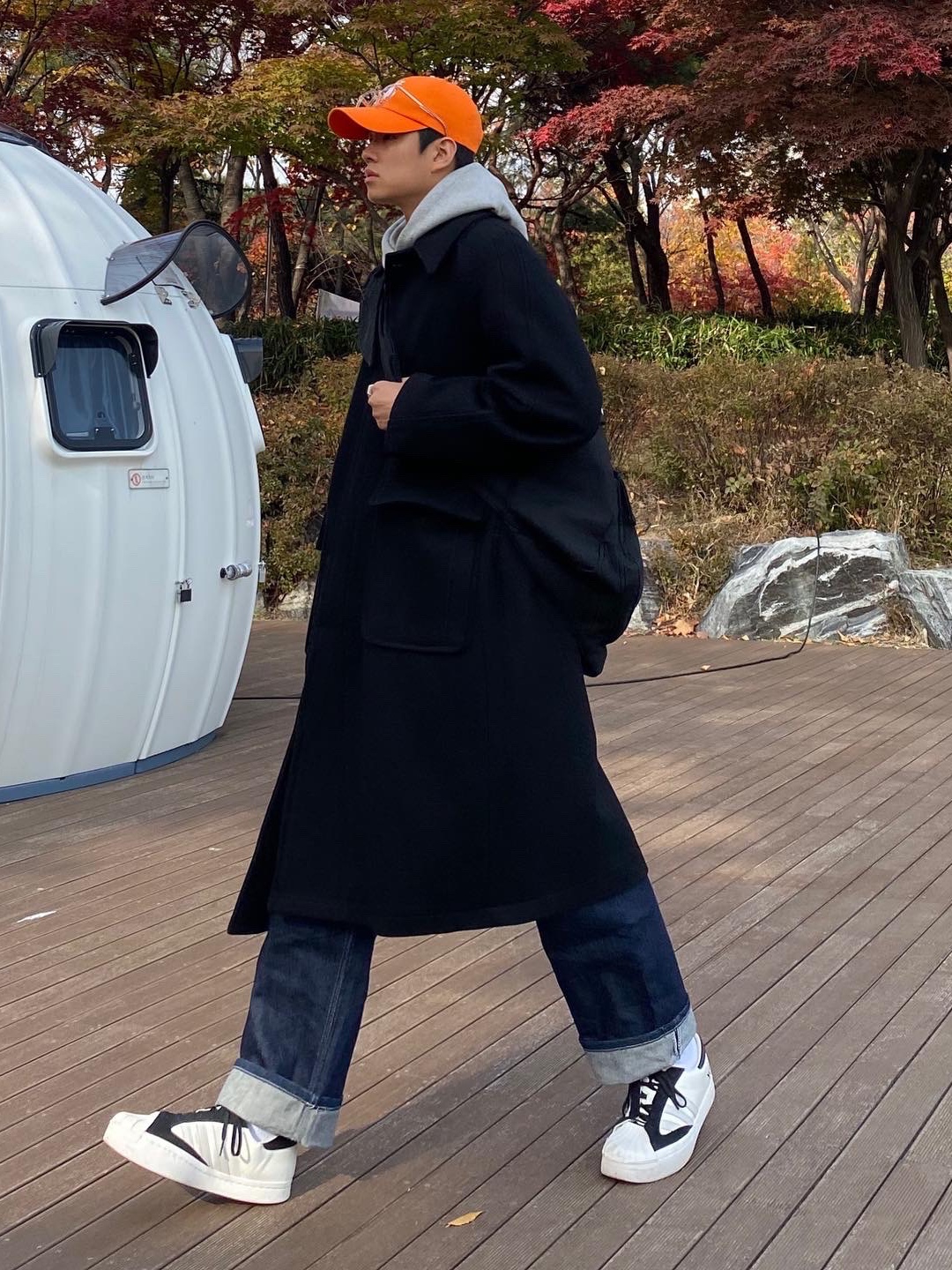 Y-3 Yohji Star White 착용 스타일 - 1