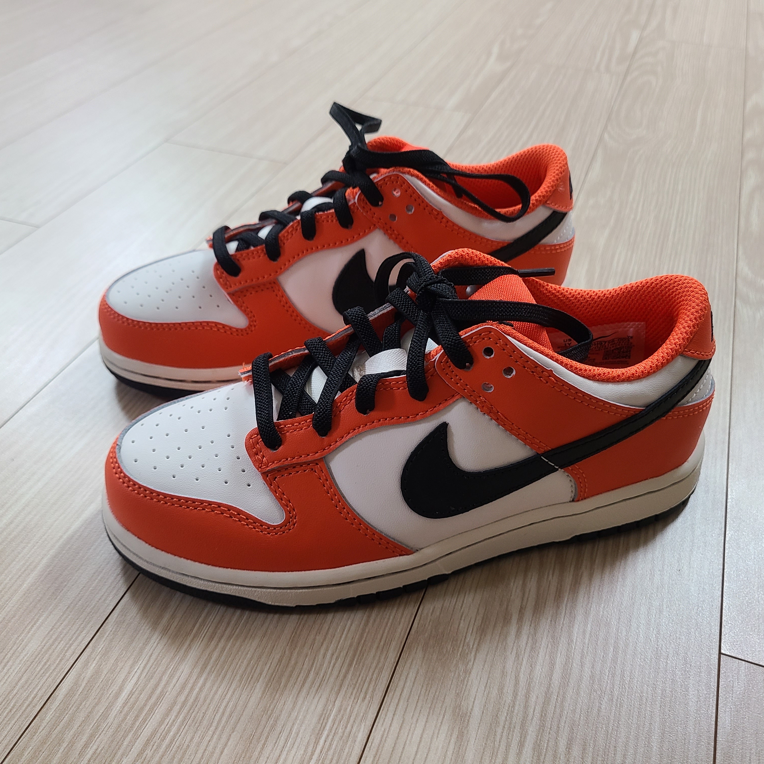 (PS) Nike Dunk Low Safety Orange 착용 스타일