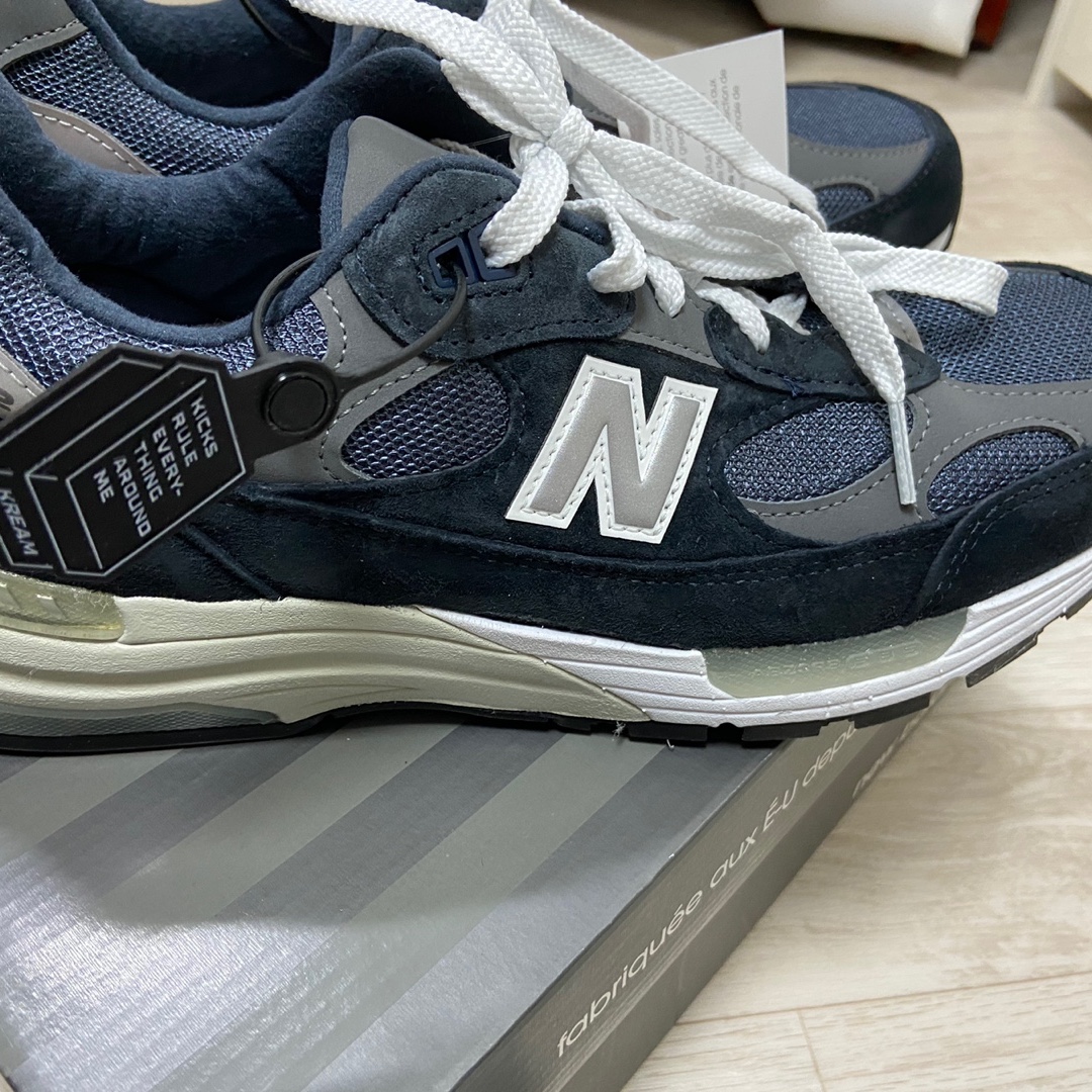 New Balance 992 Made in USA Navy 착용 스타일