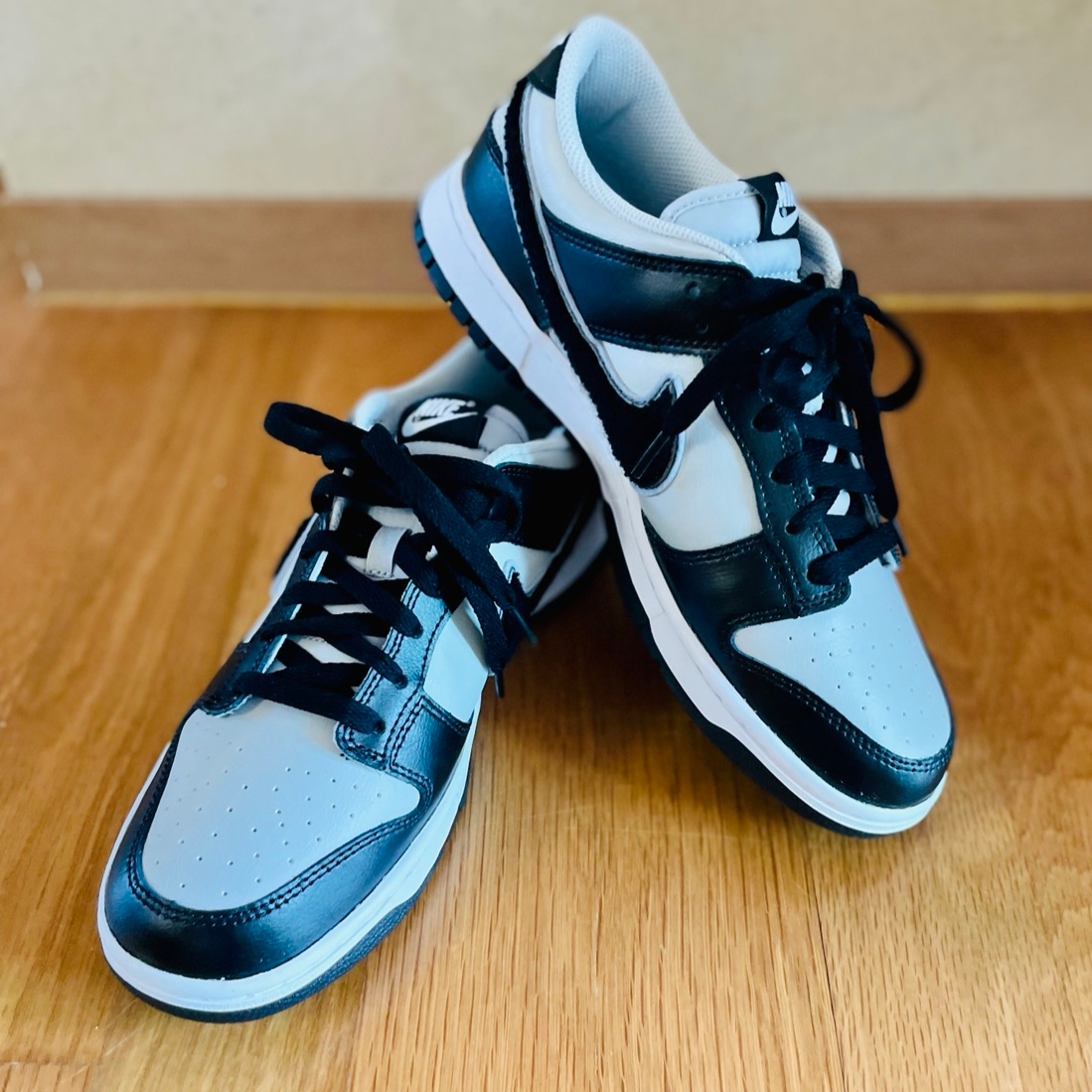 Nike Dunk Low Retro Grey Fog Black 착용 스타일 - 3