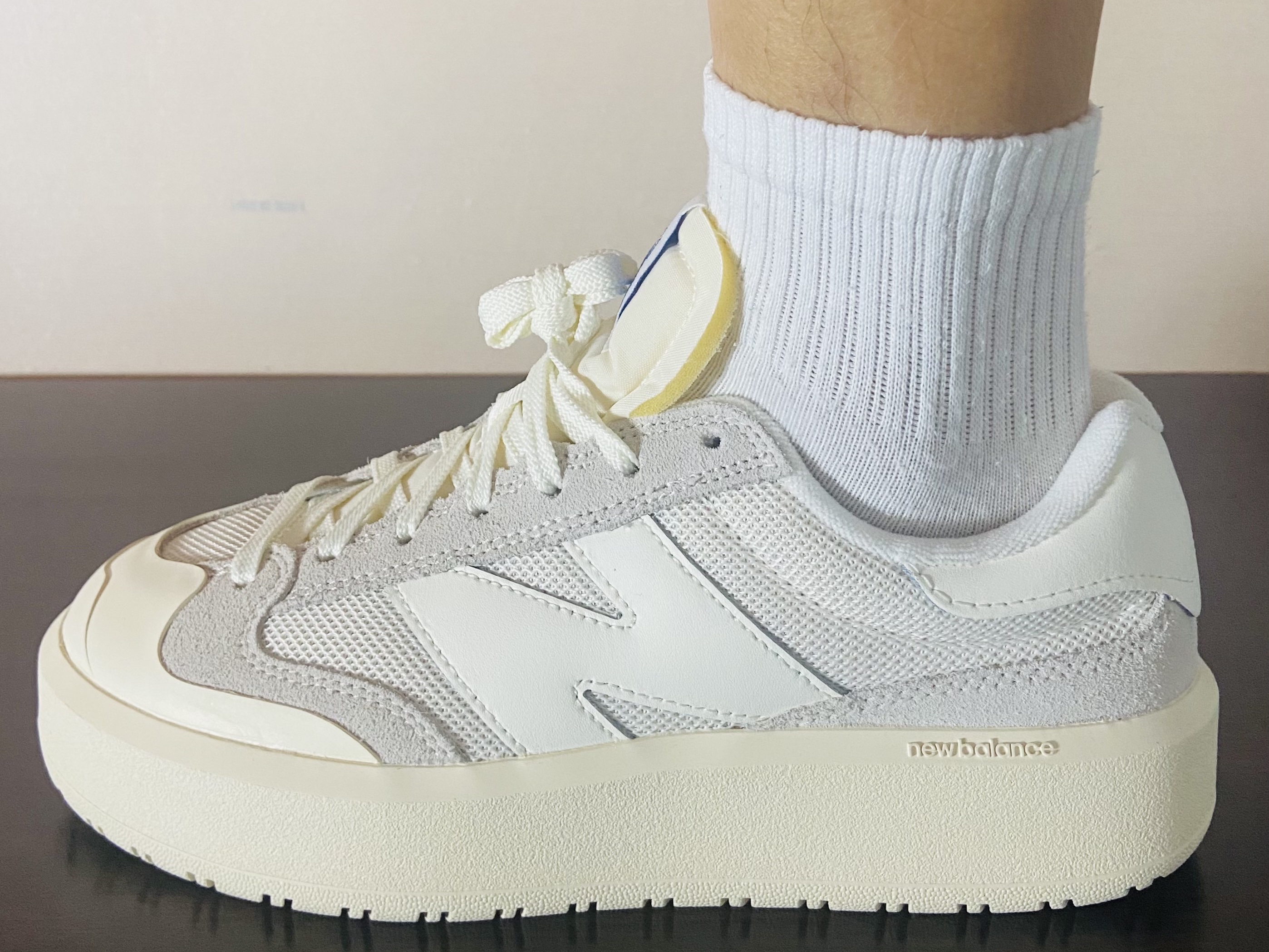 New Balance CT302 Sea salt 착용 스타일