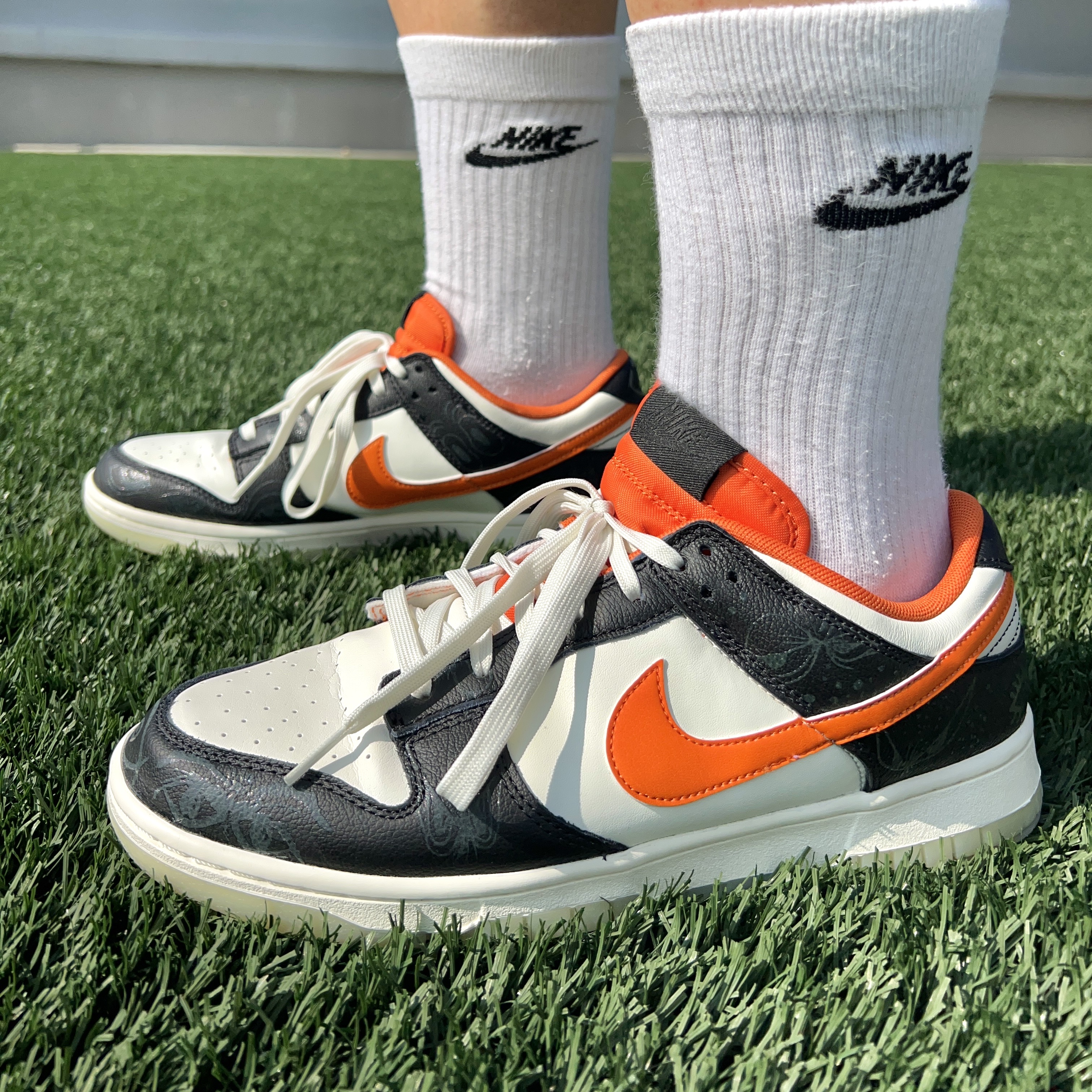 Nike Dunk Low Retro PRM Halloween 착용 스타일
