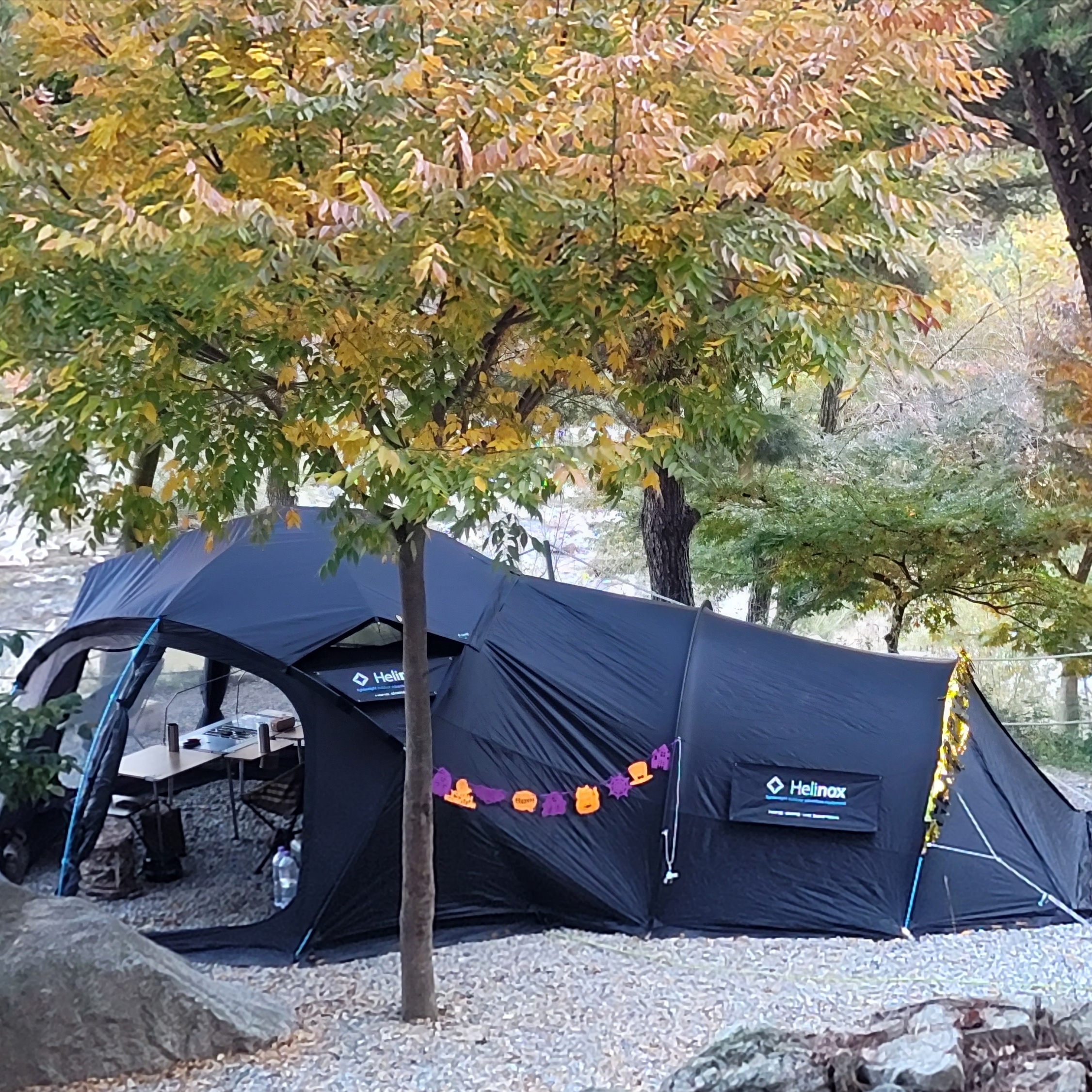 Helinox Nona Dome 4.0 Bedroom Black, Helinox Nona Dome 4.0 Black 착용 스타일