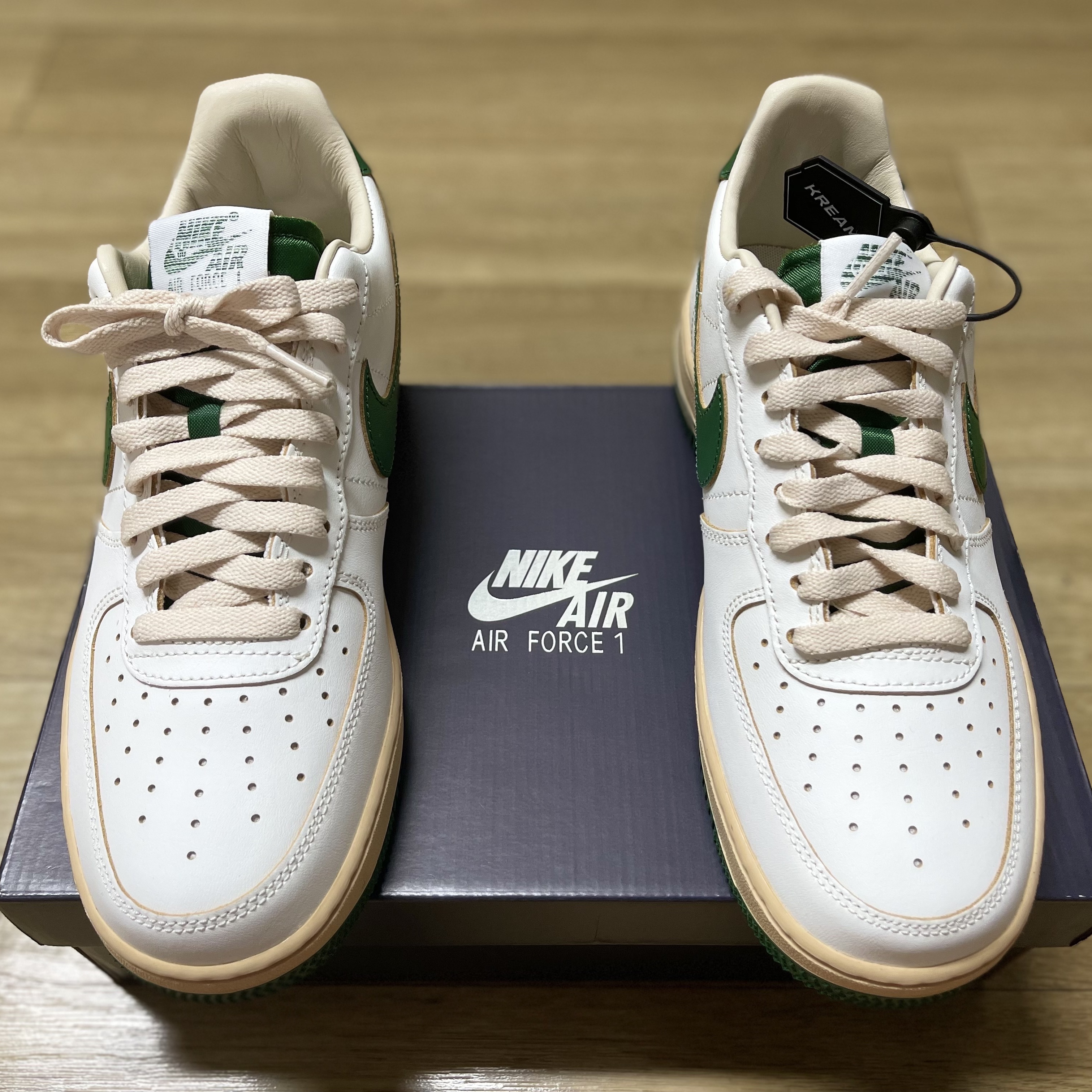 (W) Nike Air Force 1 Low Gorge Green 착용 스타일 - 3