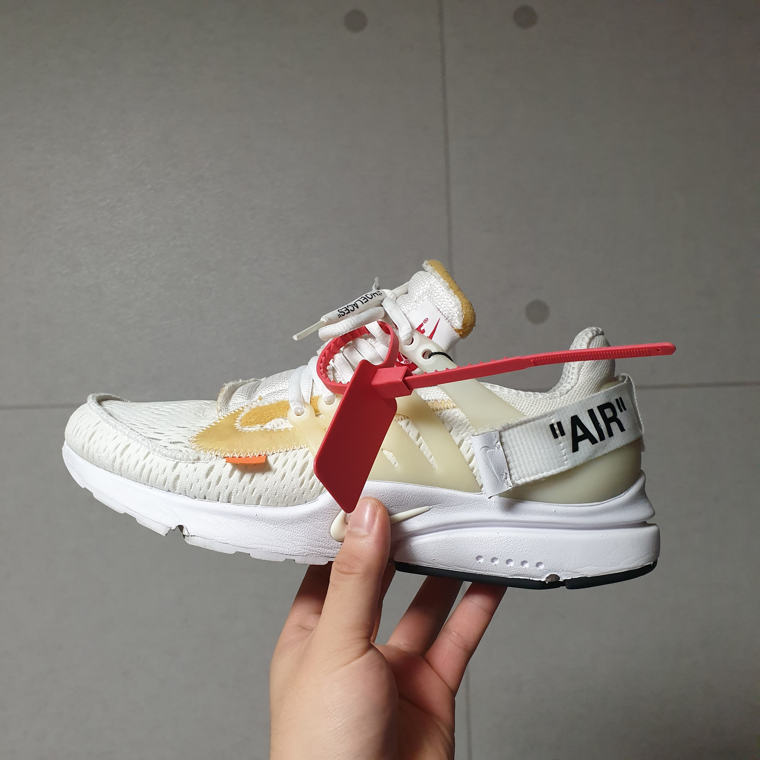 Nike x Off-White Air Presto White 착용 스타일 - 1