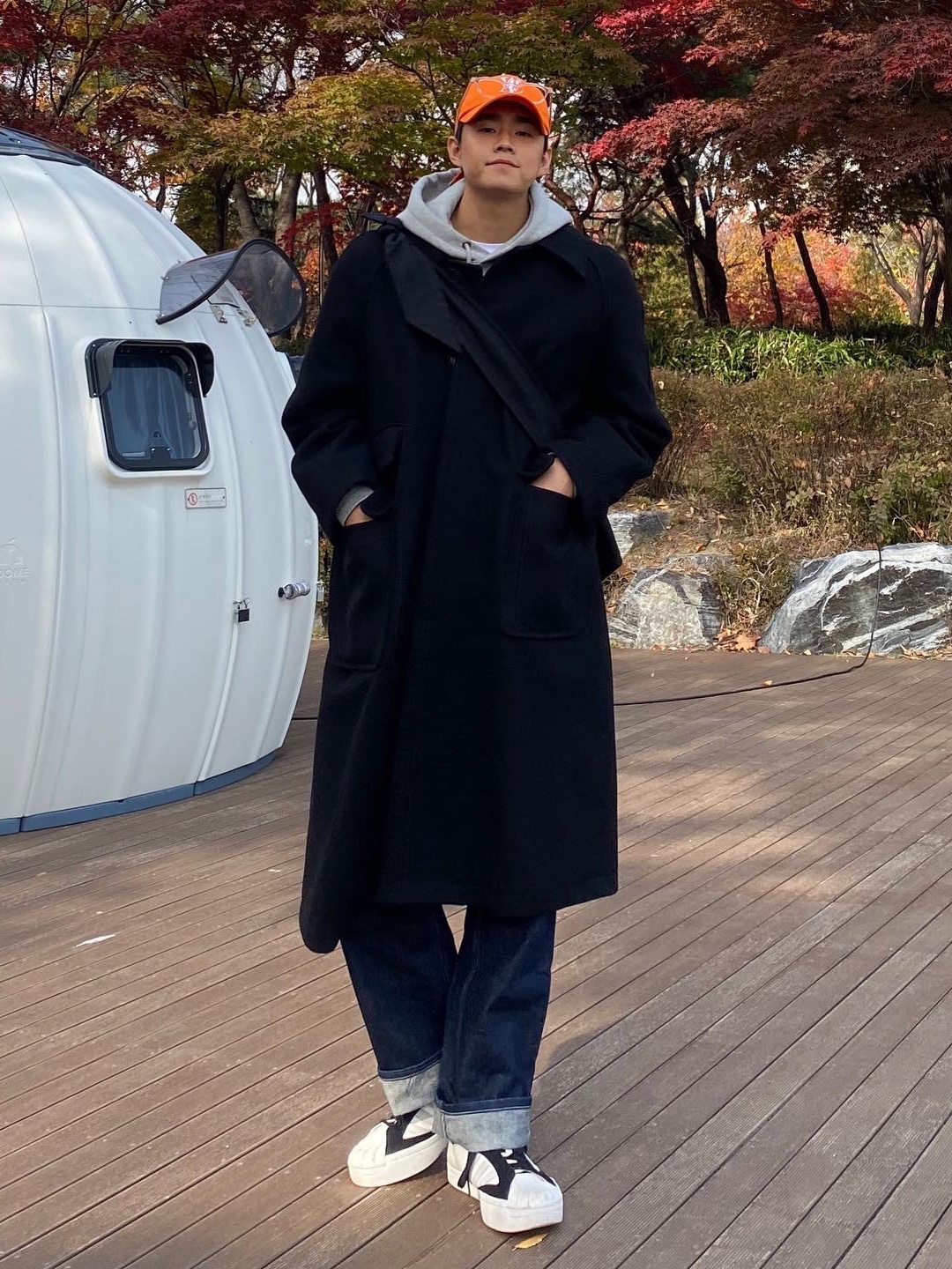 Y-3 Yohji Star White 착용 스타일 - 2