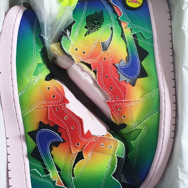Jordan 1 x J Balvin Retro High OG 착용 스타일