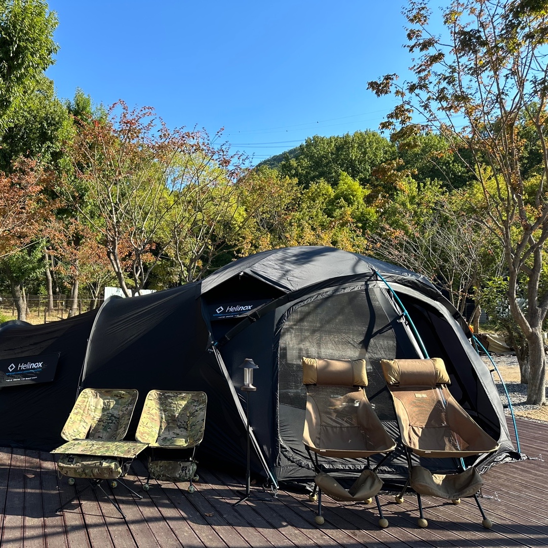 Helinox Nona Dome 4.0 Black, Helinox Nona Dome 4.0 Bedroom Black 착용 스타일