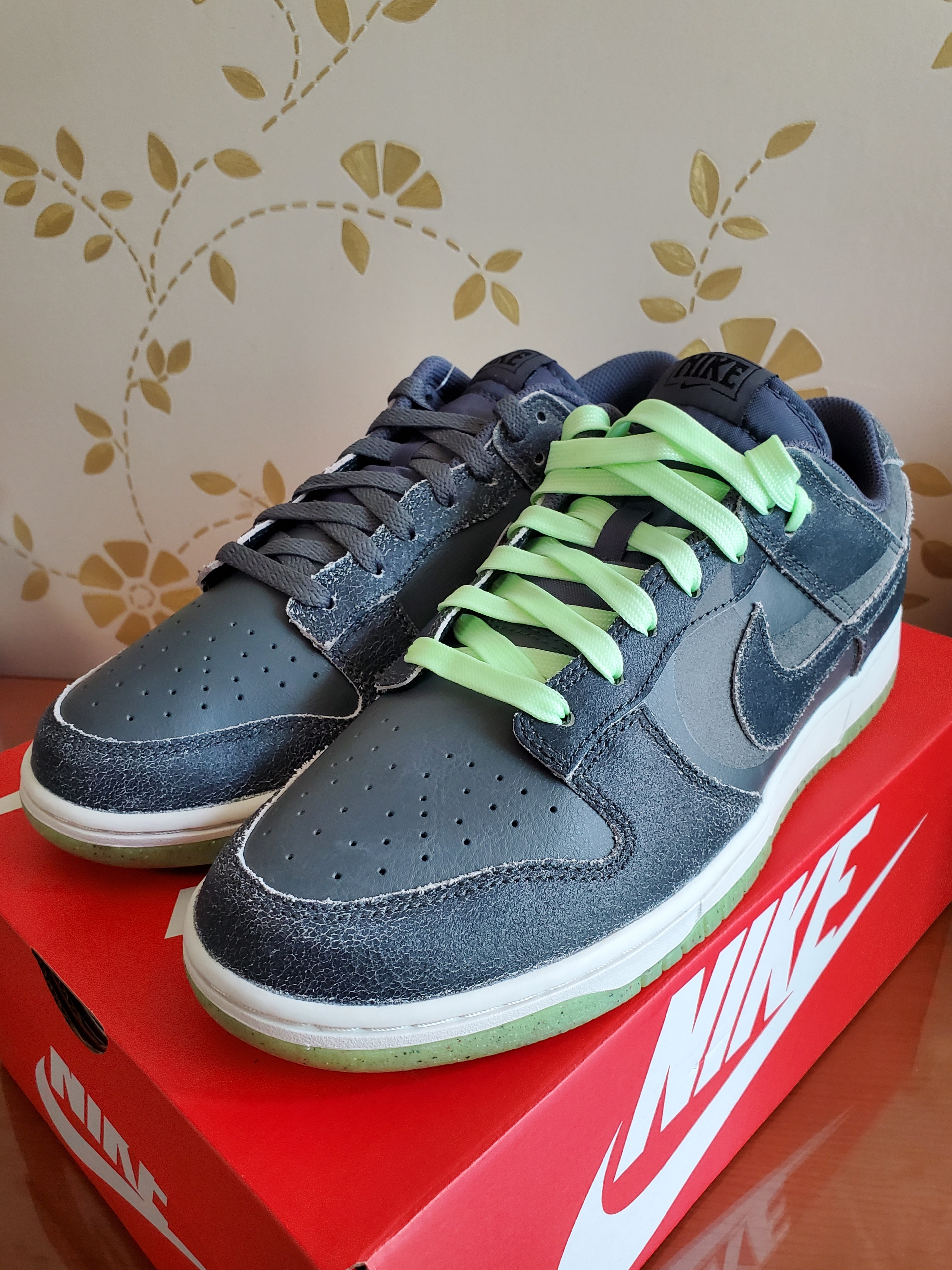 Nike Dunk Low Retro PRM Halloween 착용 스타일 - 1