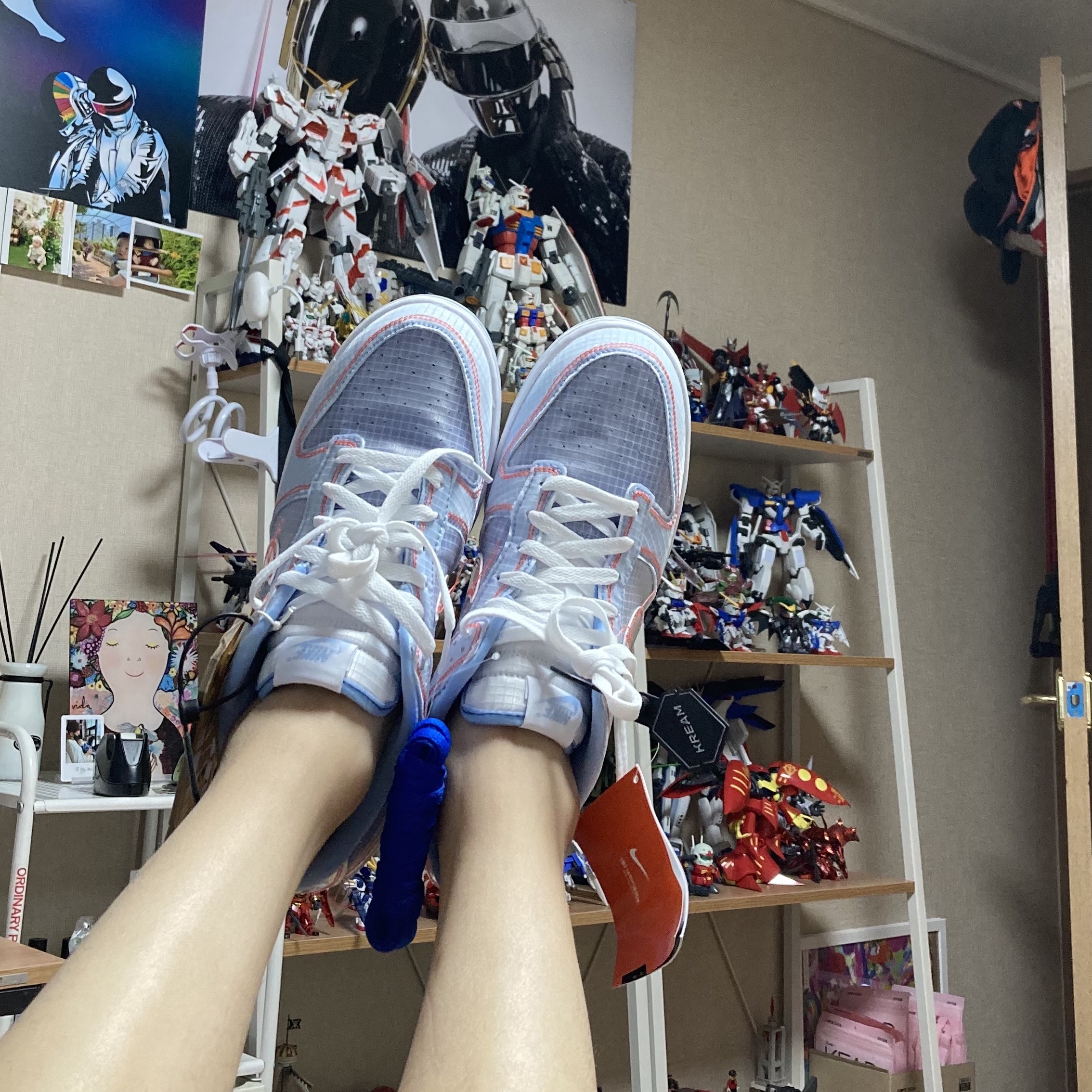 Nike x Union Dunk Low Passport Pack Argon 착용 스타일 - 2