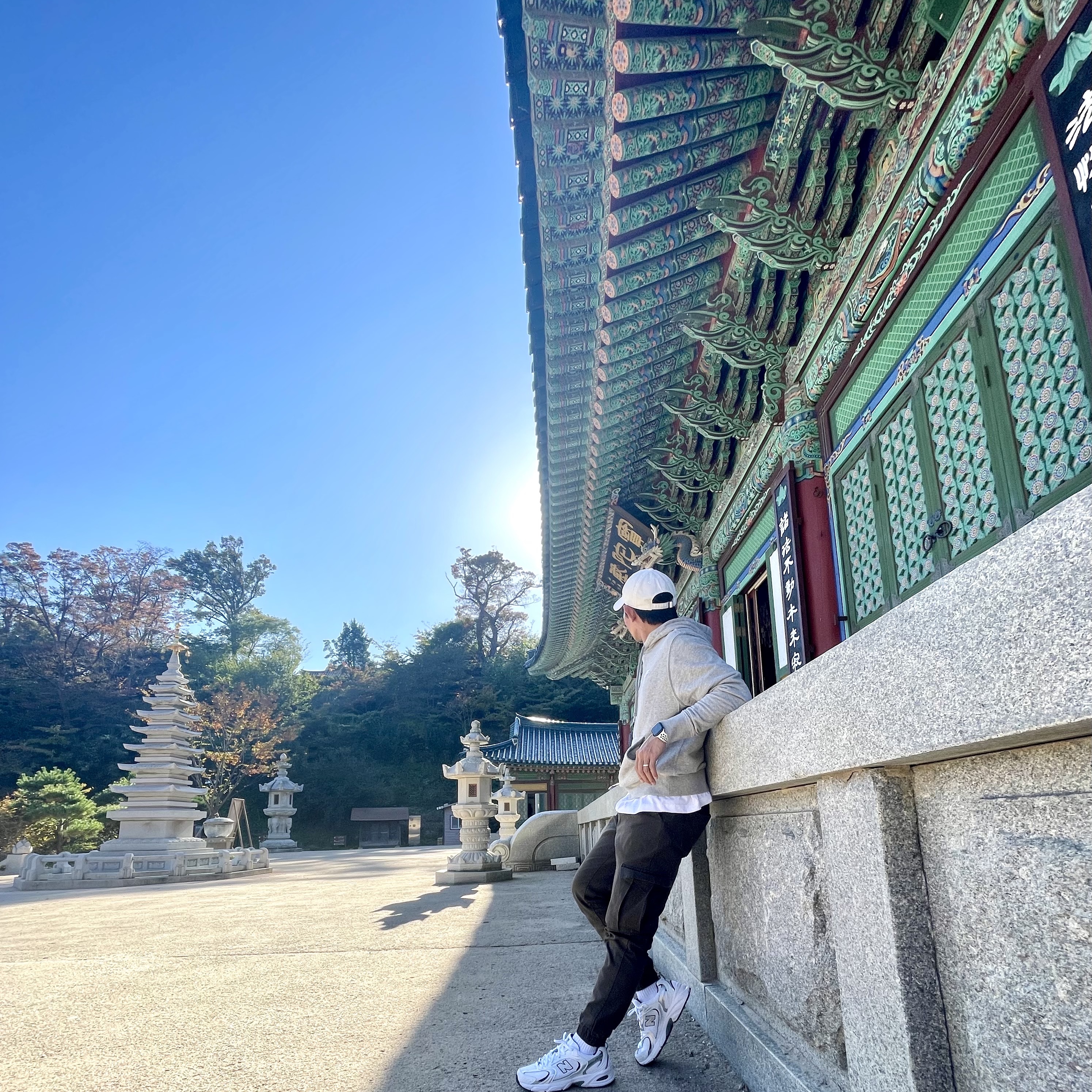 New Balance 530 White 착용 스타일 - 1