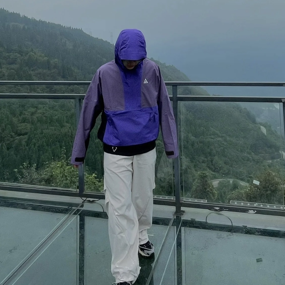 Nike ACG Storm-Fit ADV Cascade Rain Jacket Dark Iris - Asia 착용 스타일 - 2