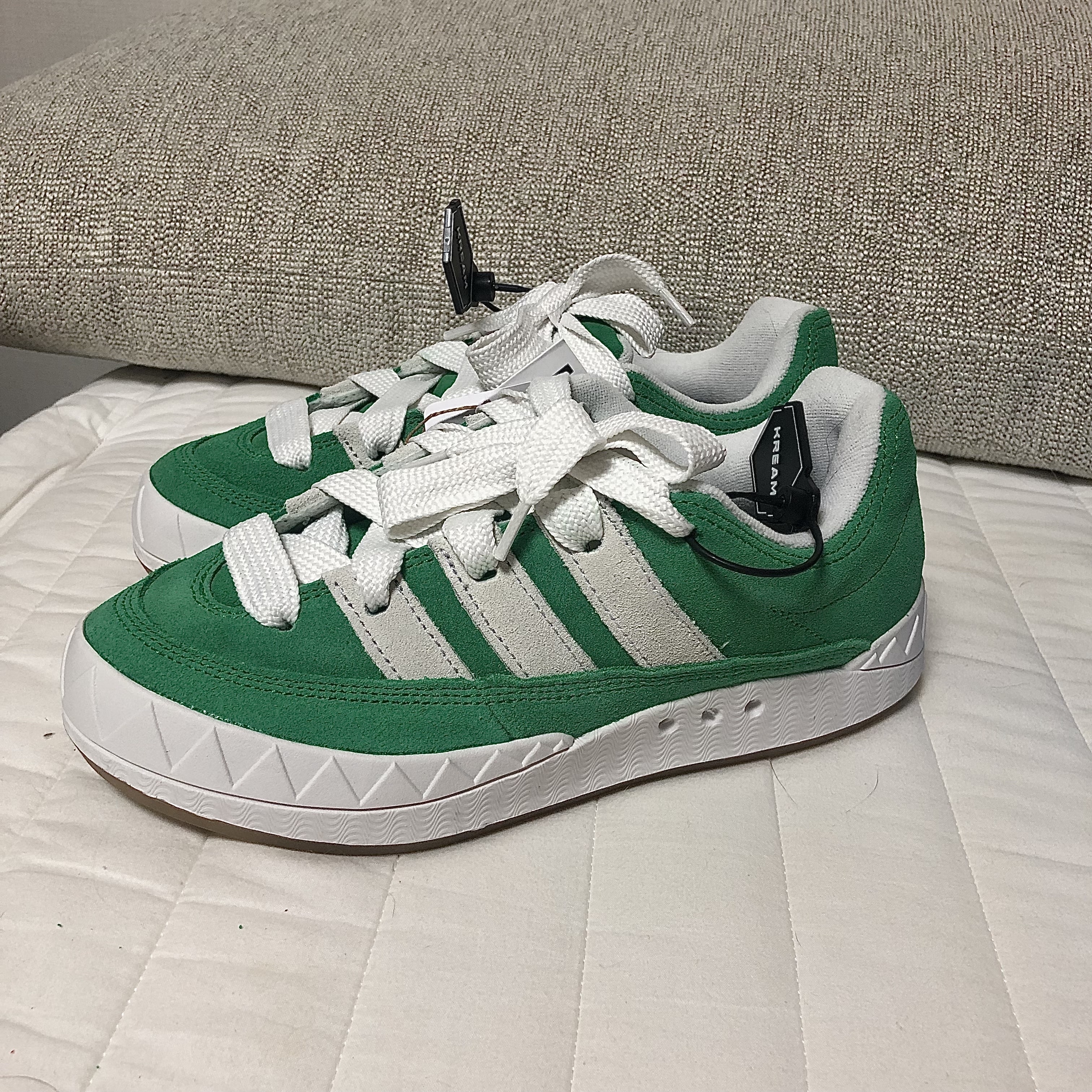 Adidas Adimatic Green 착용 스타일 - 2