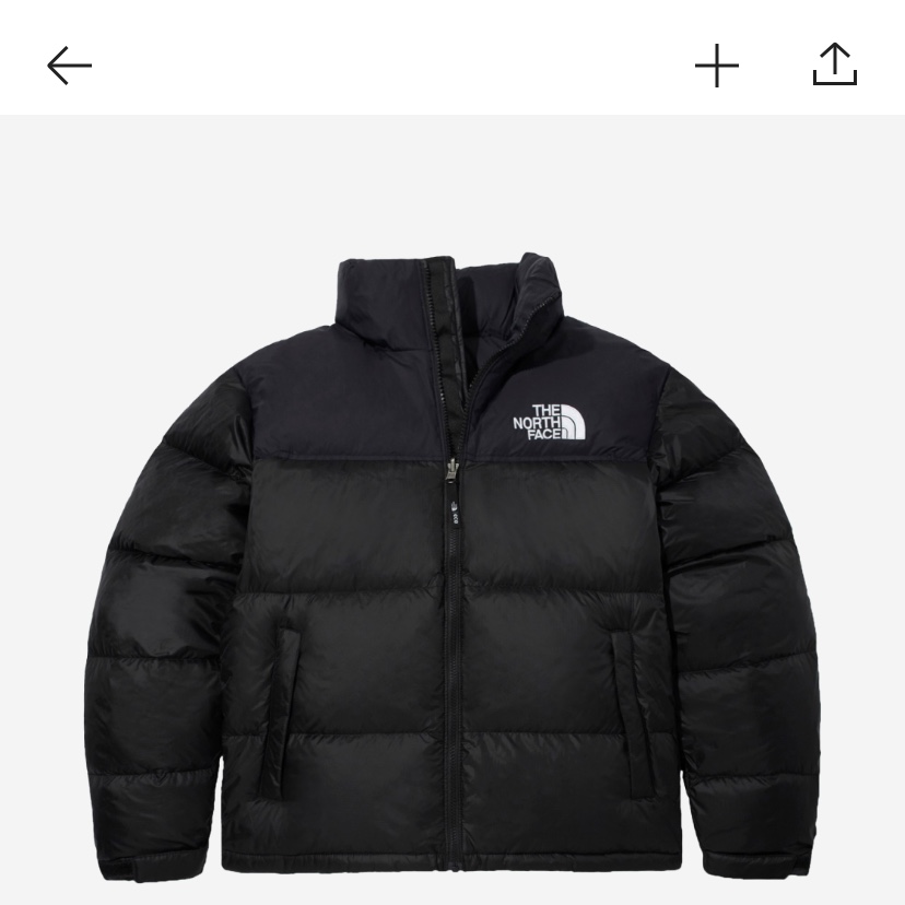 The North Face 1996 Eco Nuptse Jacket Black 착용 스타일