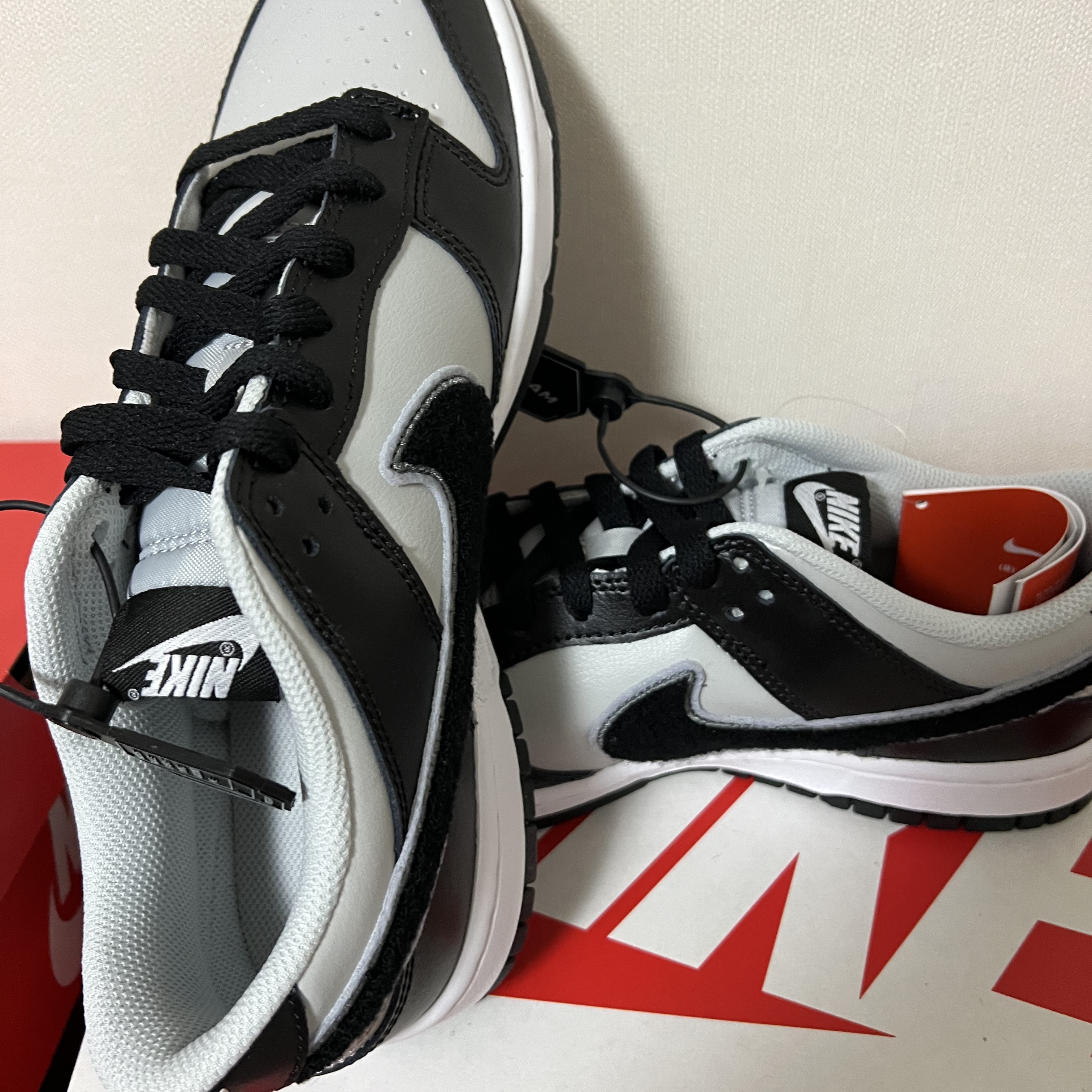 Nike Dunk Low Retro Grey Fog Black 착용 스타일
