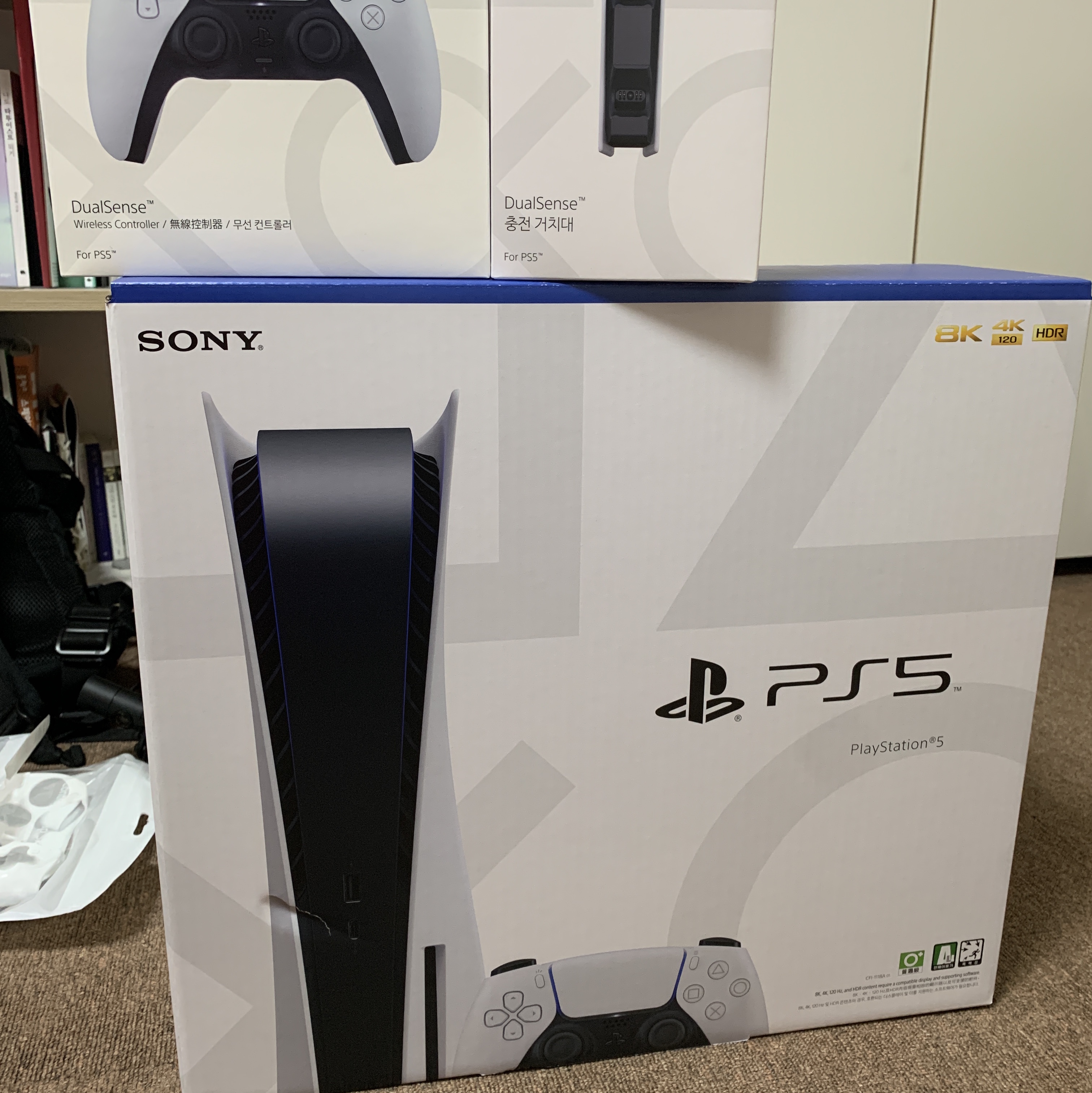Playstation 5 Blu-ray Edition (SIEK 220V) 착용 스타일 - 2