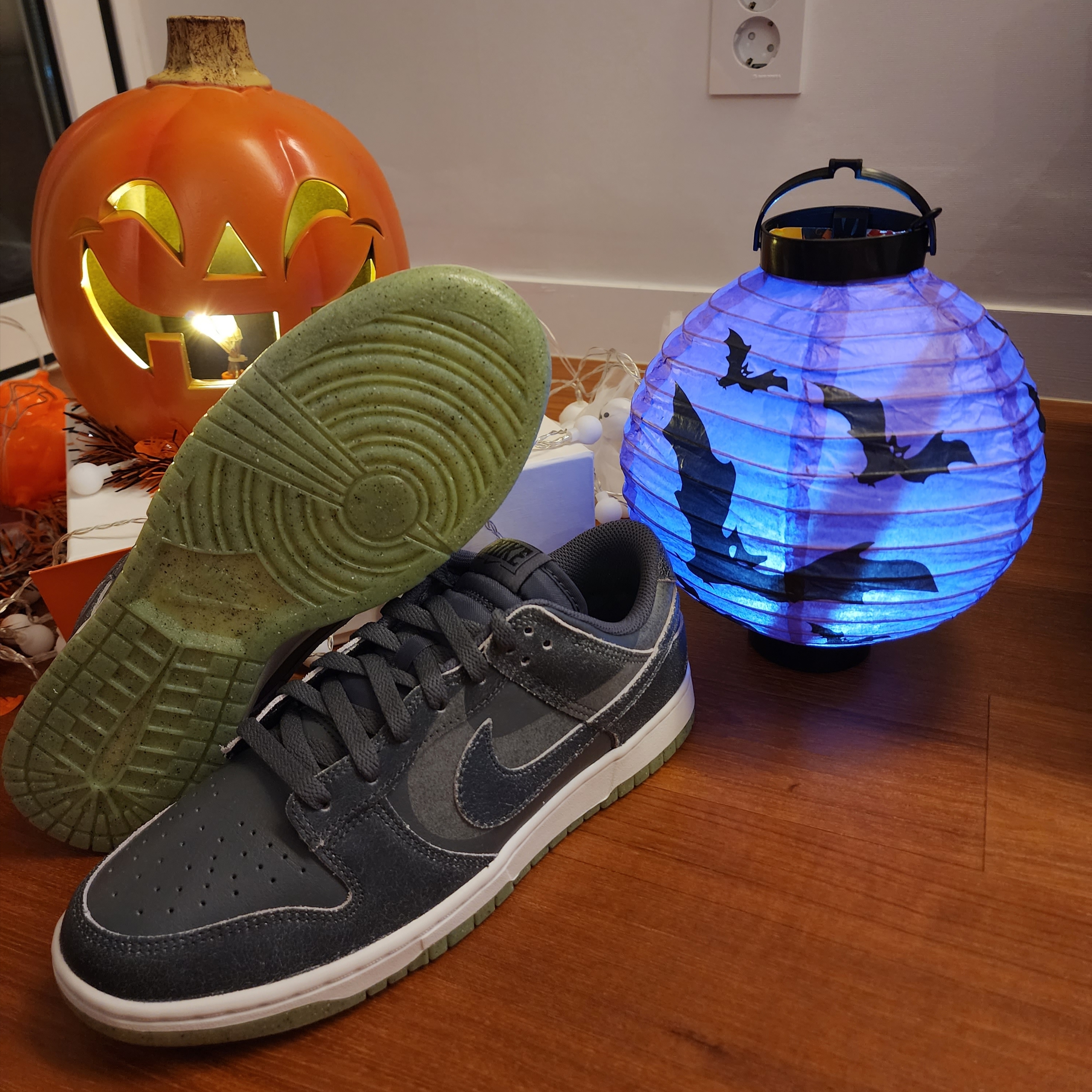 Nike Dunk Low Retro PRM Halloween 착용 스타일 - 2