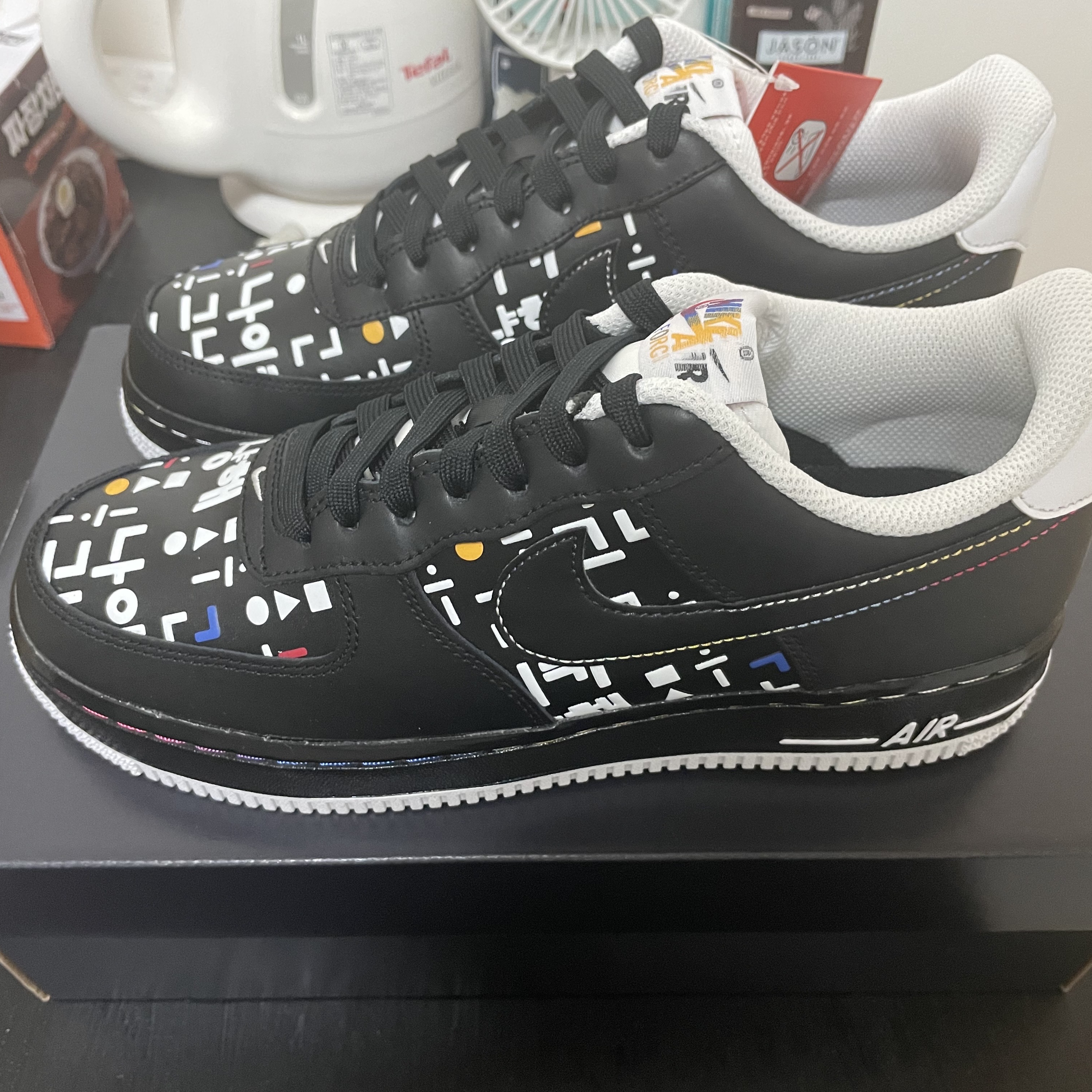 Nike Air Force 1 '07 LV8 Hangul Day 착용 스타일