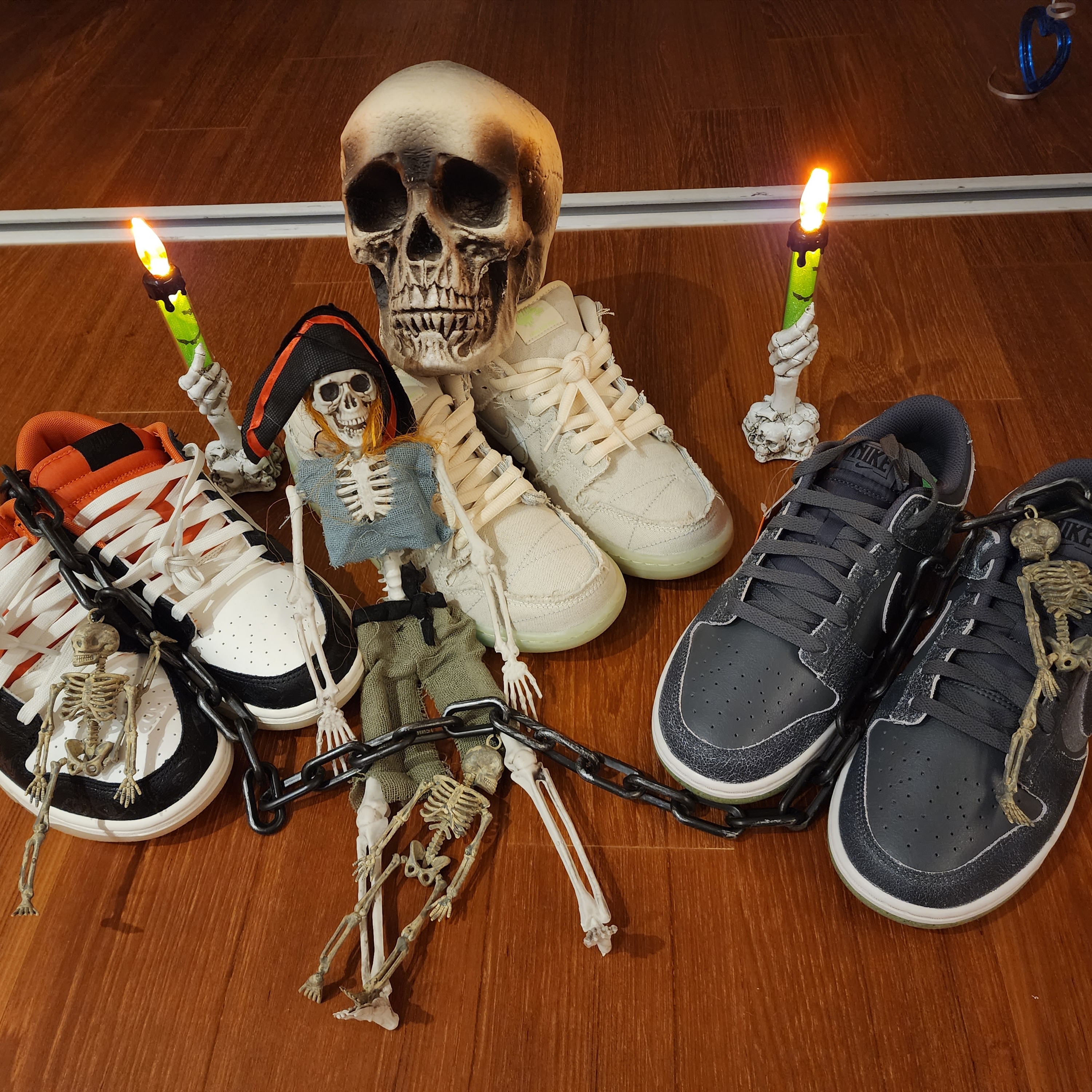 Nike Dunk Low Retro PRM Halloween, Nike Dunk Low Retro PRM Halloween 착용 스타일 - 1