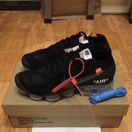 Nike x Off-White Air VaporMax V2 Black 착용 스타일