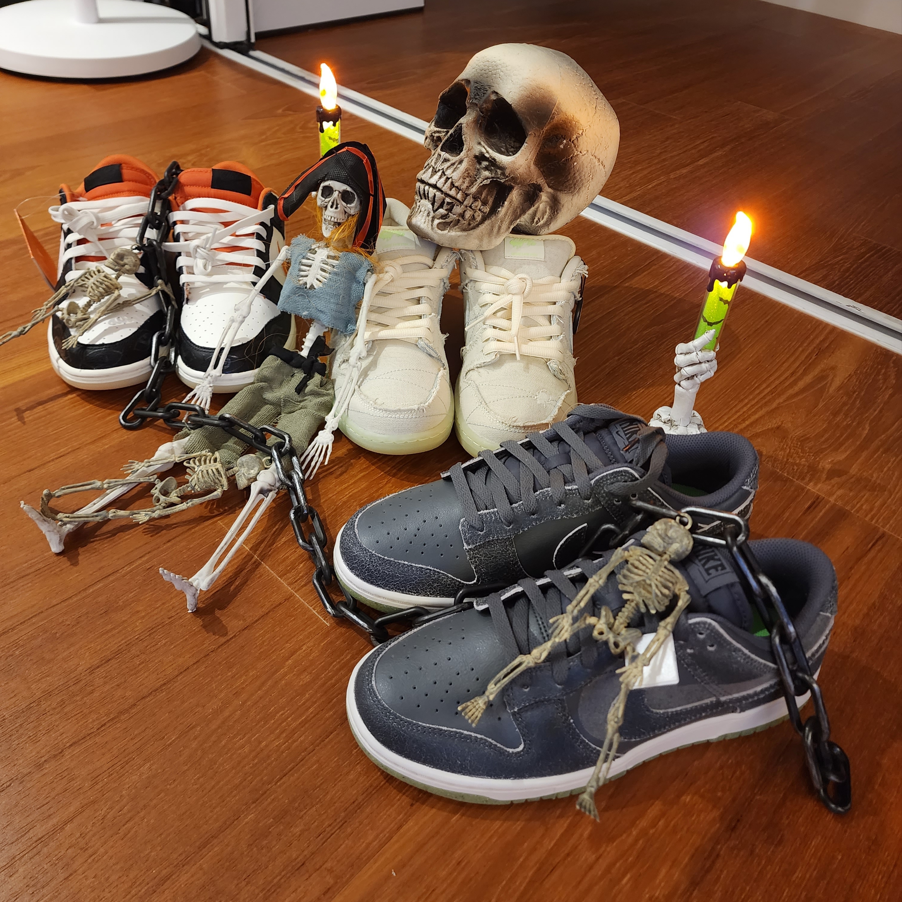 Nike Dunk Low Retro PRM Halloween, Nike Dunk Low Retro PRM Halloween 착용 스타일 - 2