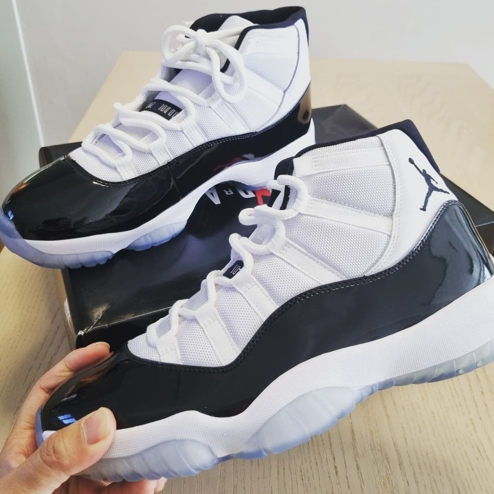 Jordan 11 Retro Concord 2018 착용 스타일