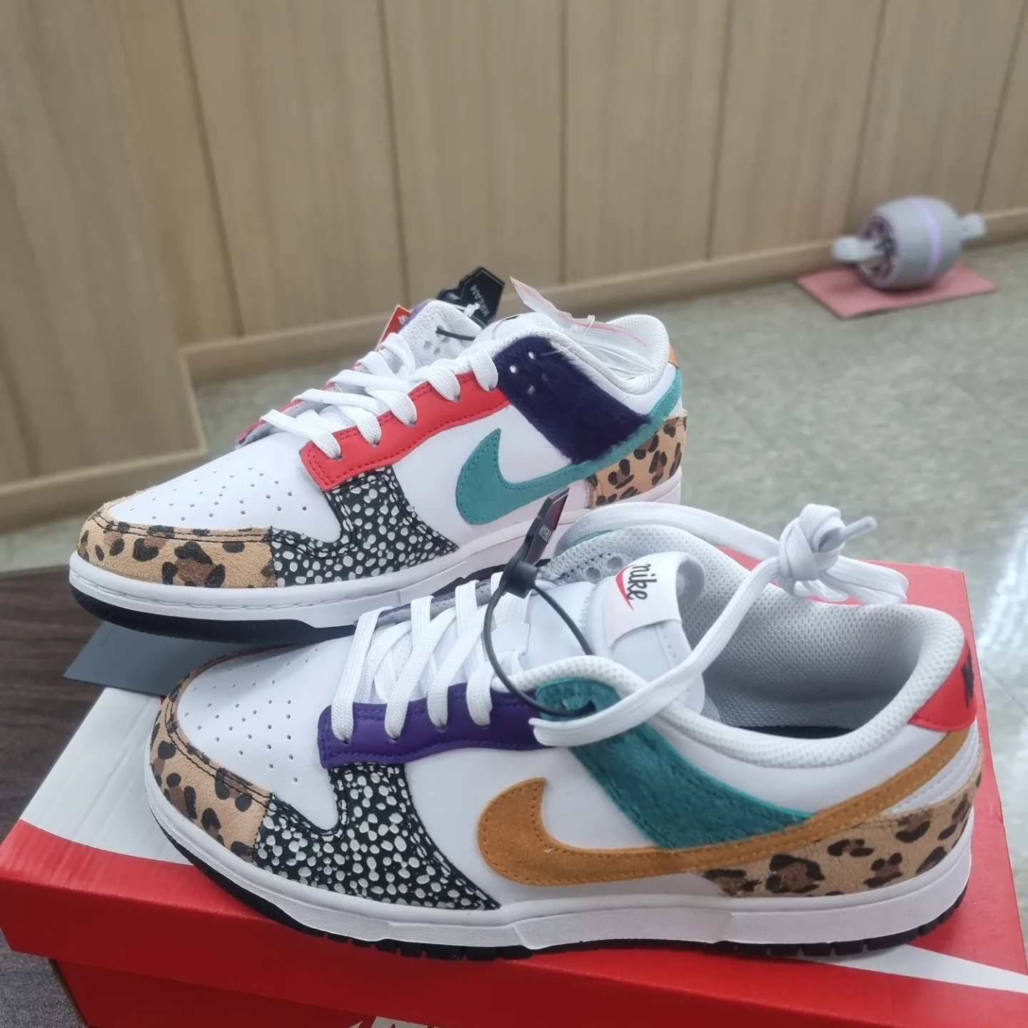 (W) Nike Dunk Low SE Patchwork 착용 스타일