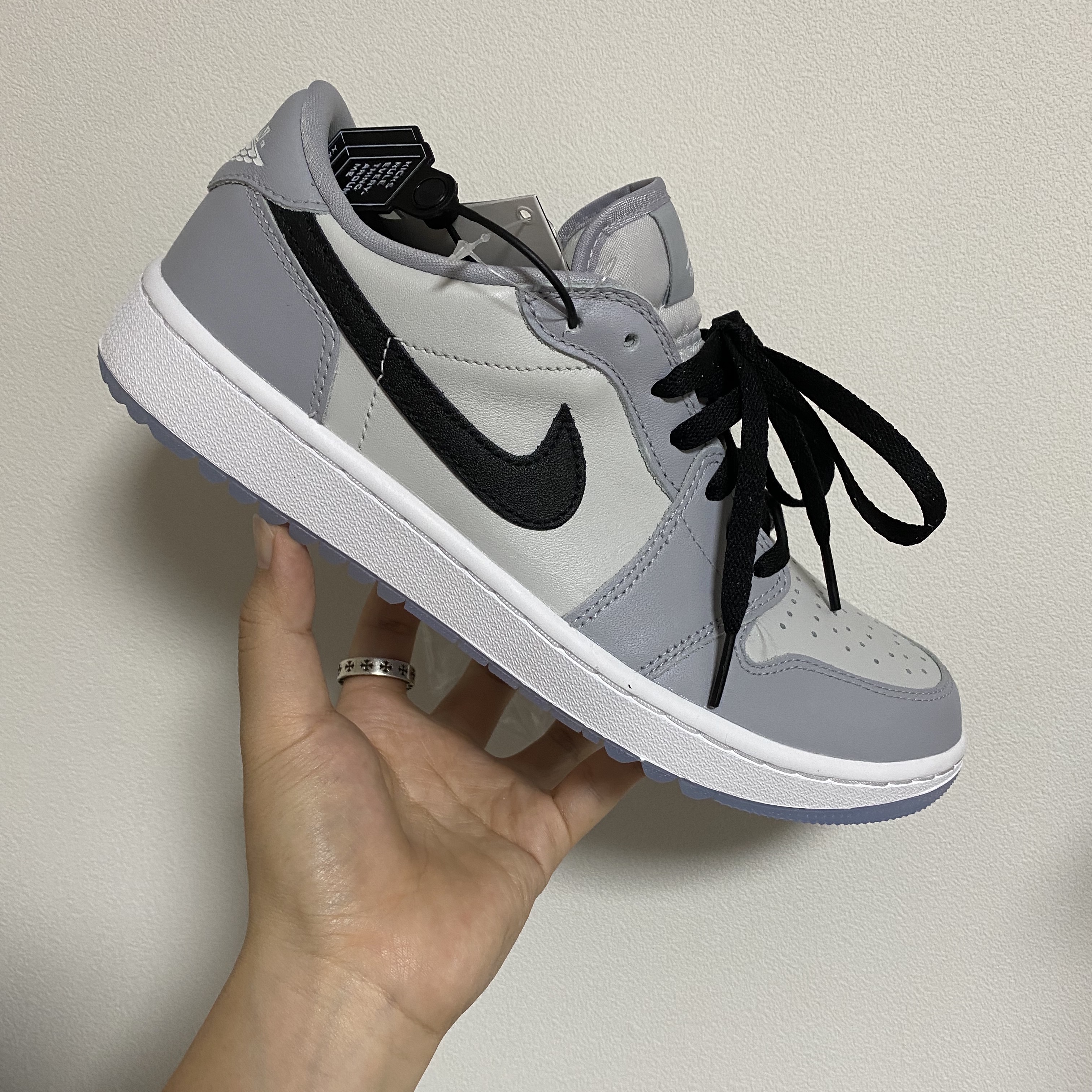 Jordan 1 Low Golf Wolf Grey 착용 스타일