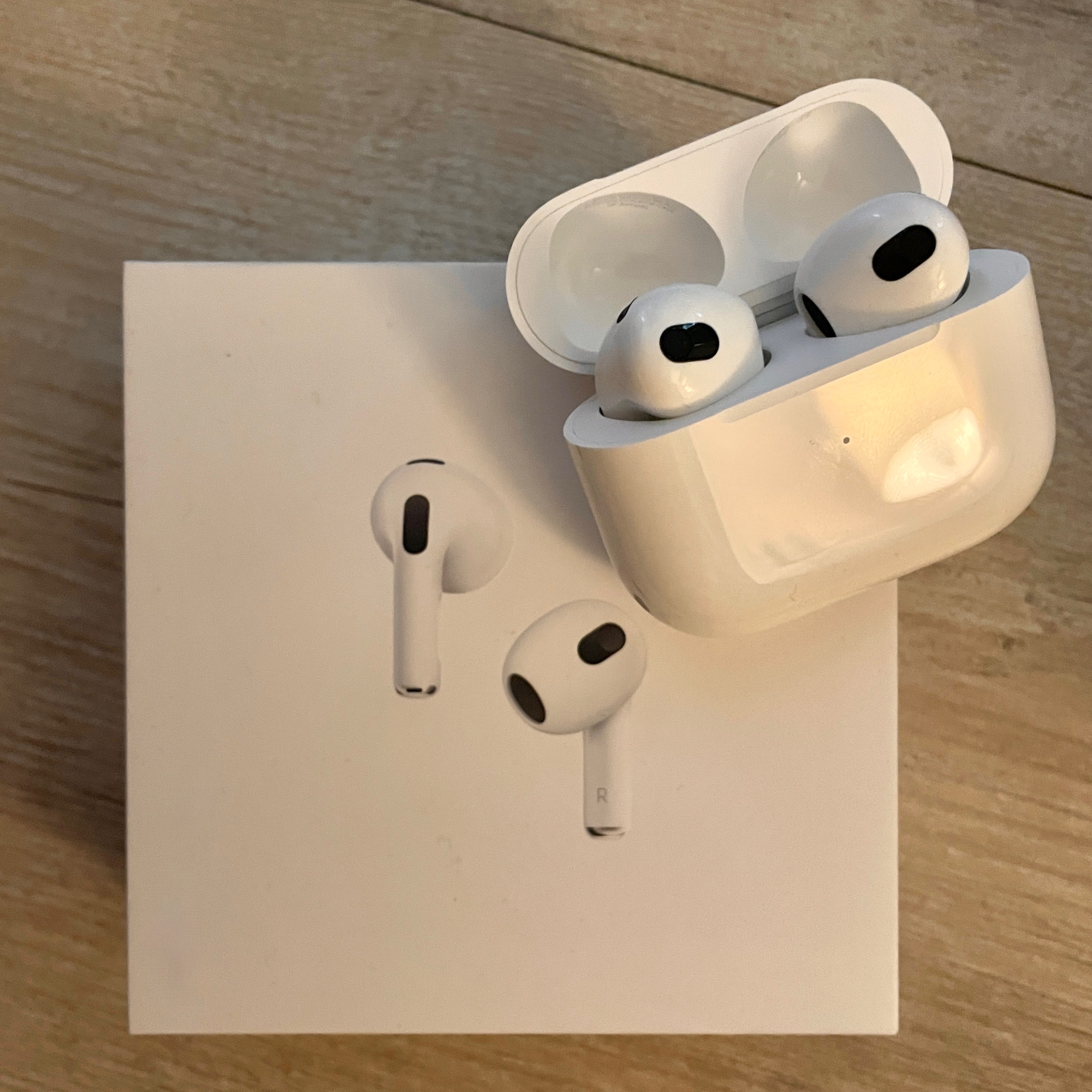 Apple Airpods 3rd Gen with MagSafe Charging Case (Korean Ver.) 착용 스타일