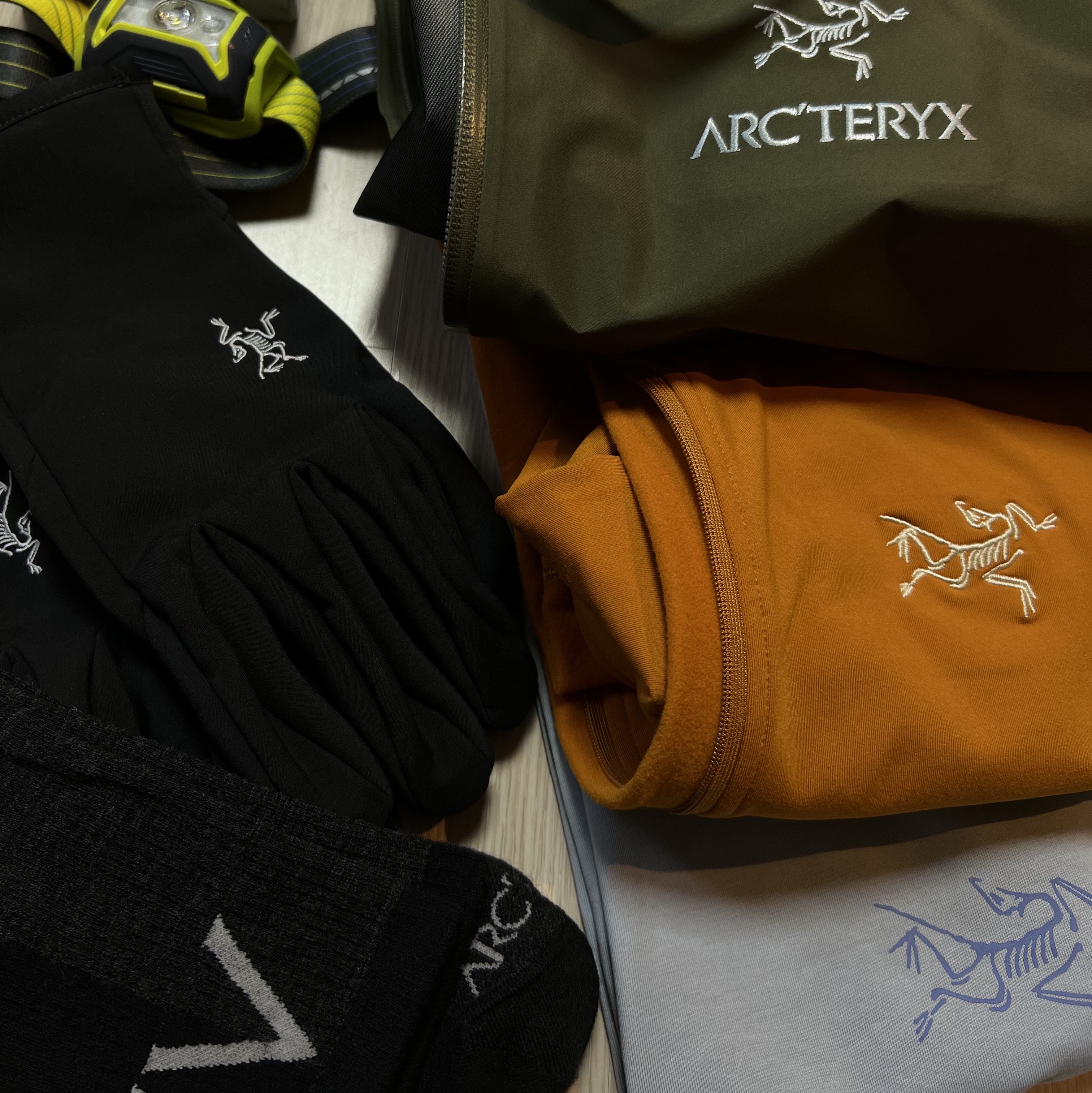 Arc'teryx Beta LT Jacket Tatsu 착용 스타일 - 1