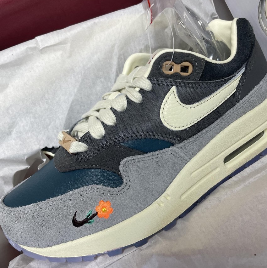Nike x Kasina Air Max 1 SP Won-Ang Particle Grey 착용 스타일