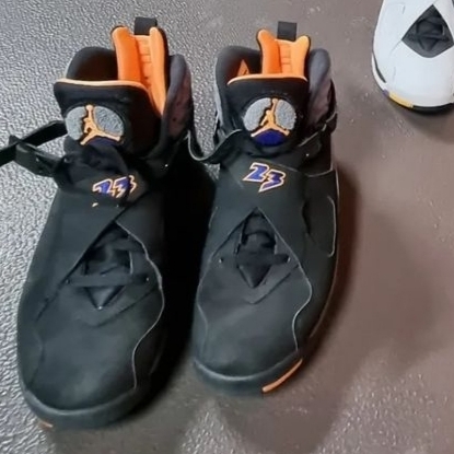 Jordan 8 Retro Phoenix Suns 착용 스타일