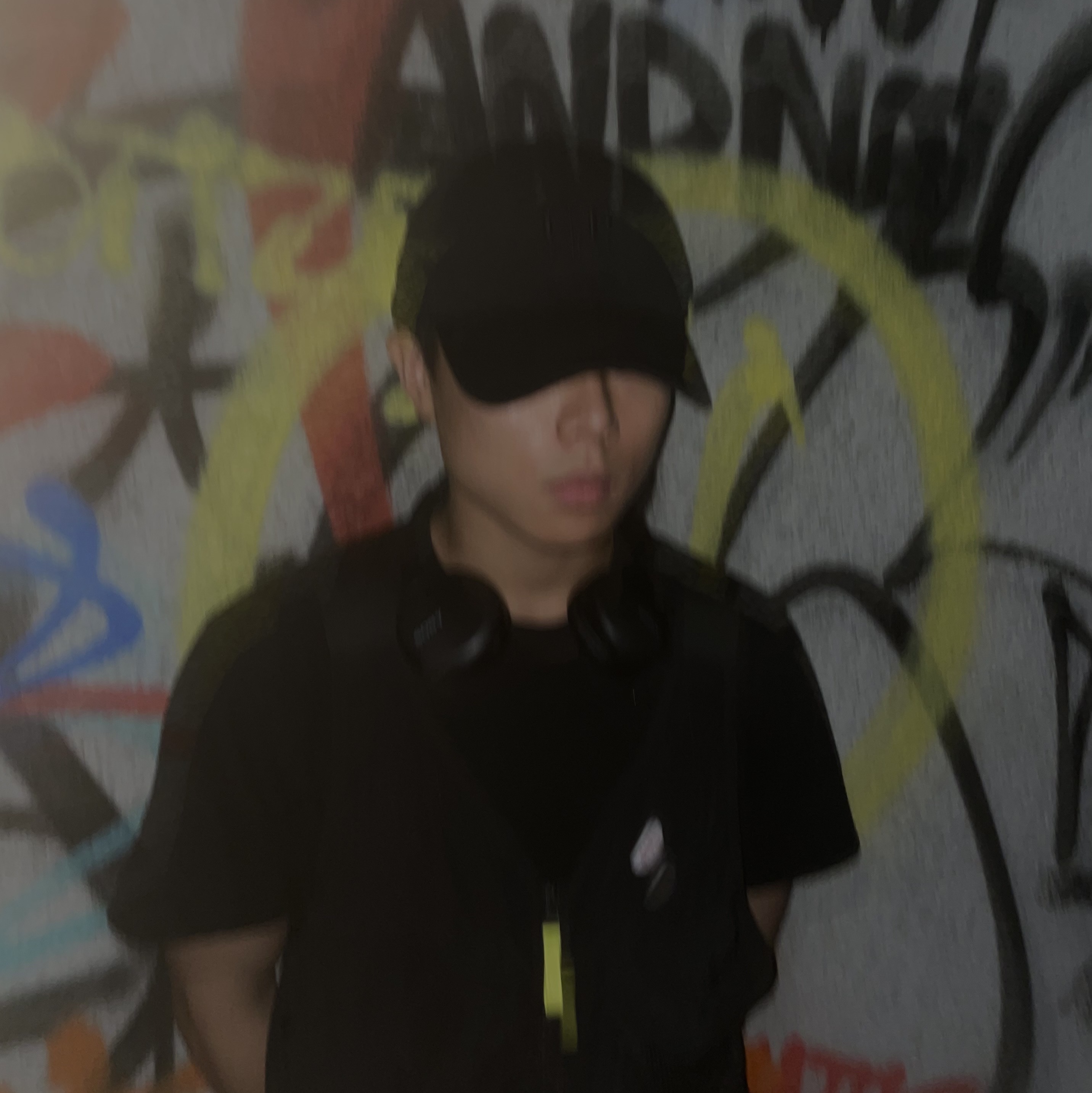 C.P. Company Gabardine Goggle Cap Black - 22SS 착용 스타일 - 1