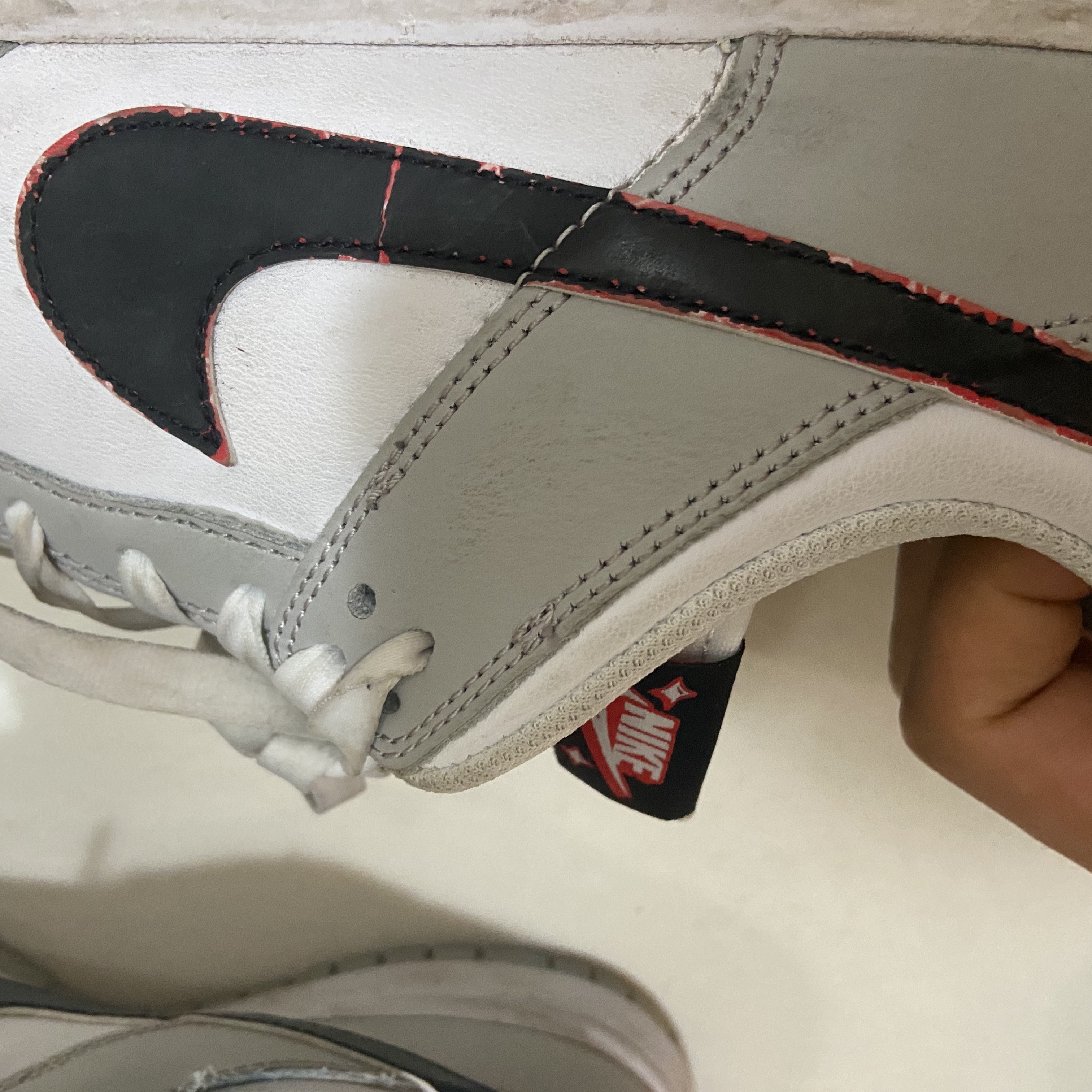 Nike Dunk Low Retro SE Jackpot Grey Fog 착용 스타일 - 4