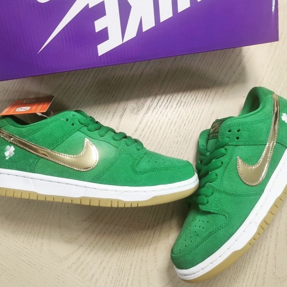 Nike SB Dunk Low Pro Shamrock 착용 스타일