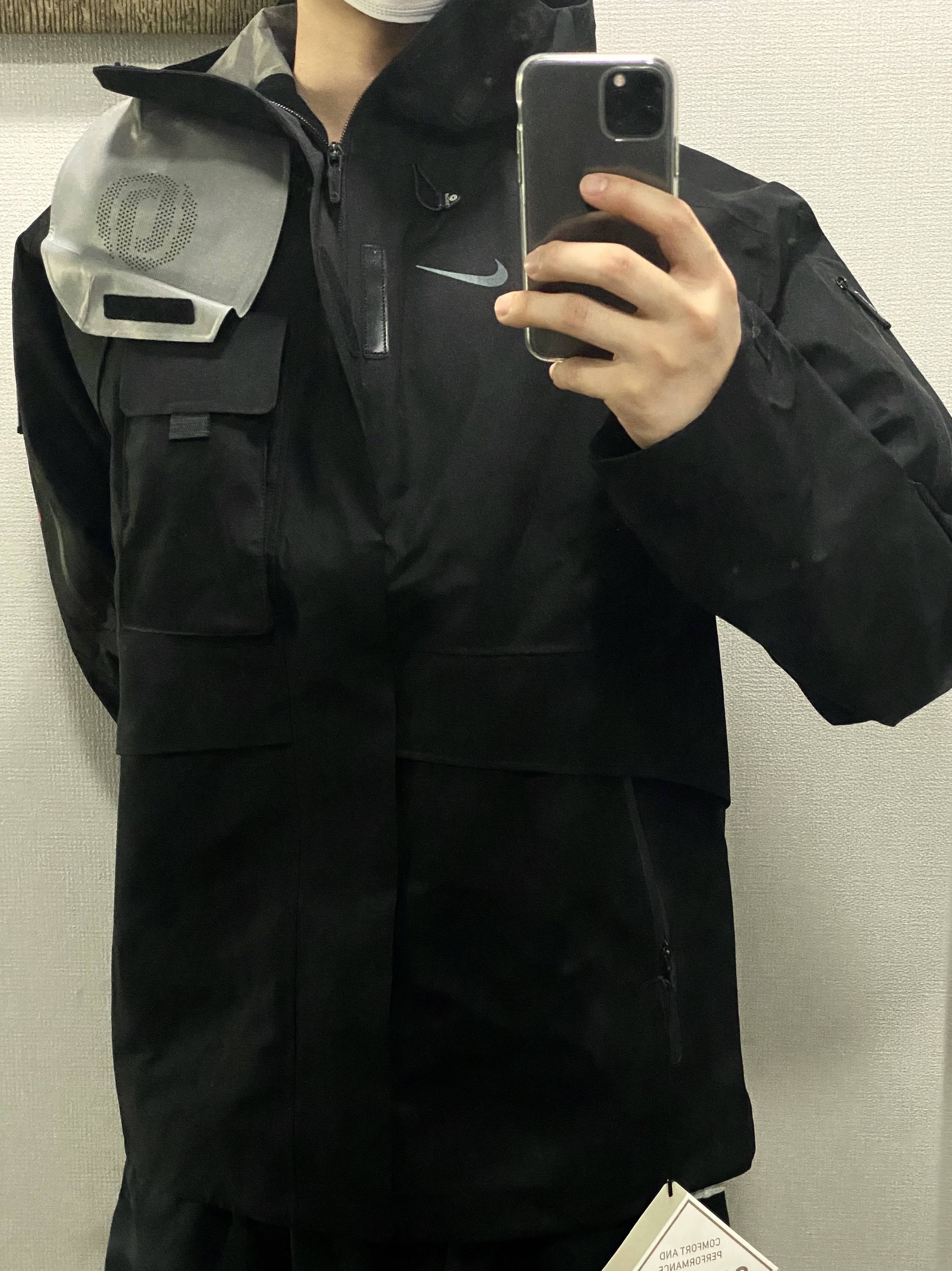 Nike x Travis Scott NRG BH Jacket Black - Asia 착용 스타일